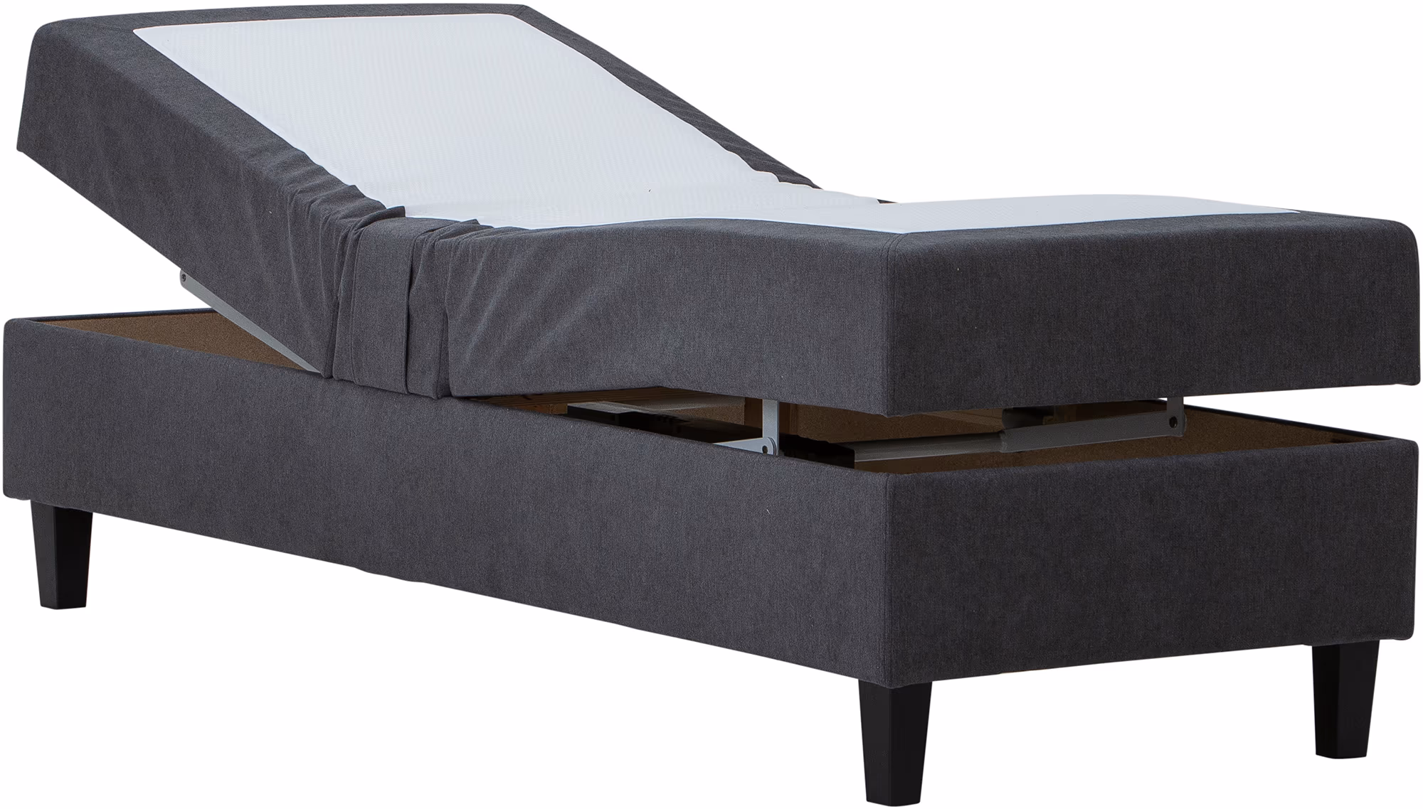 Moon Gold Adjustable Bed, Black image 5