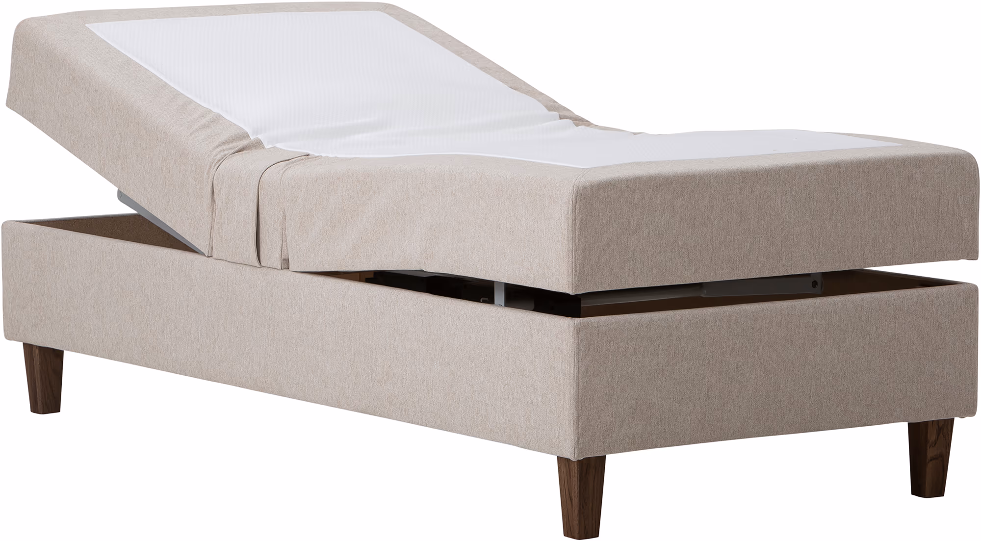 Moon Gold Adjustable Bed, Beige image 4