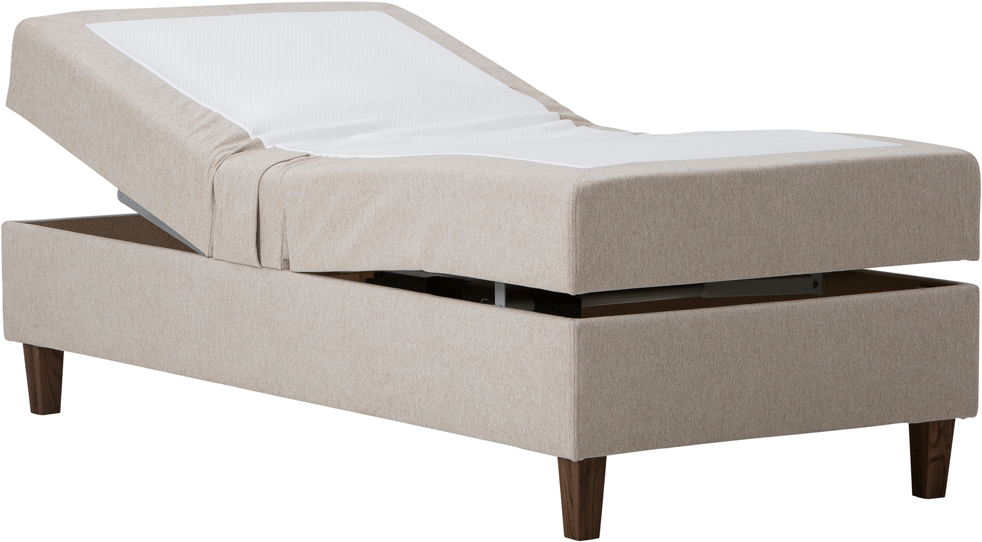 Moon Gold Adjustable Bed, Beige image 3