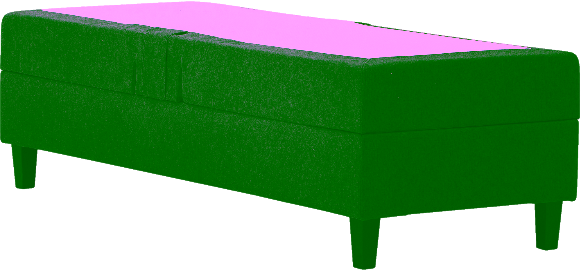 Moon Gold Adjustable Bed, Black image 2