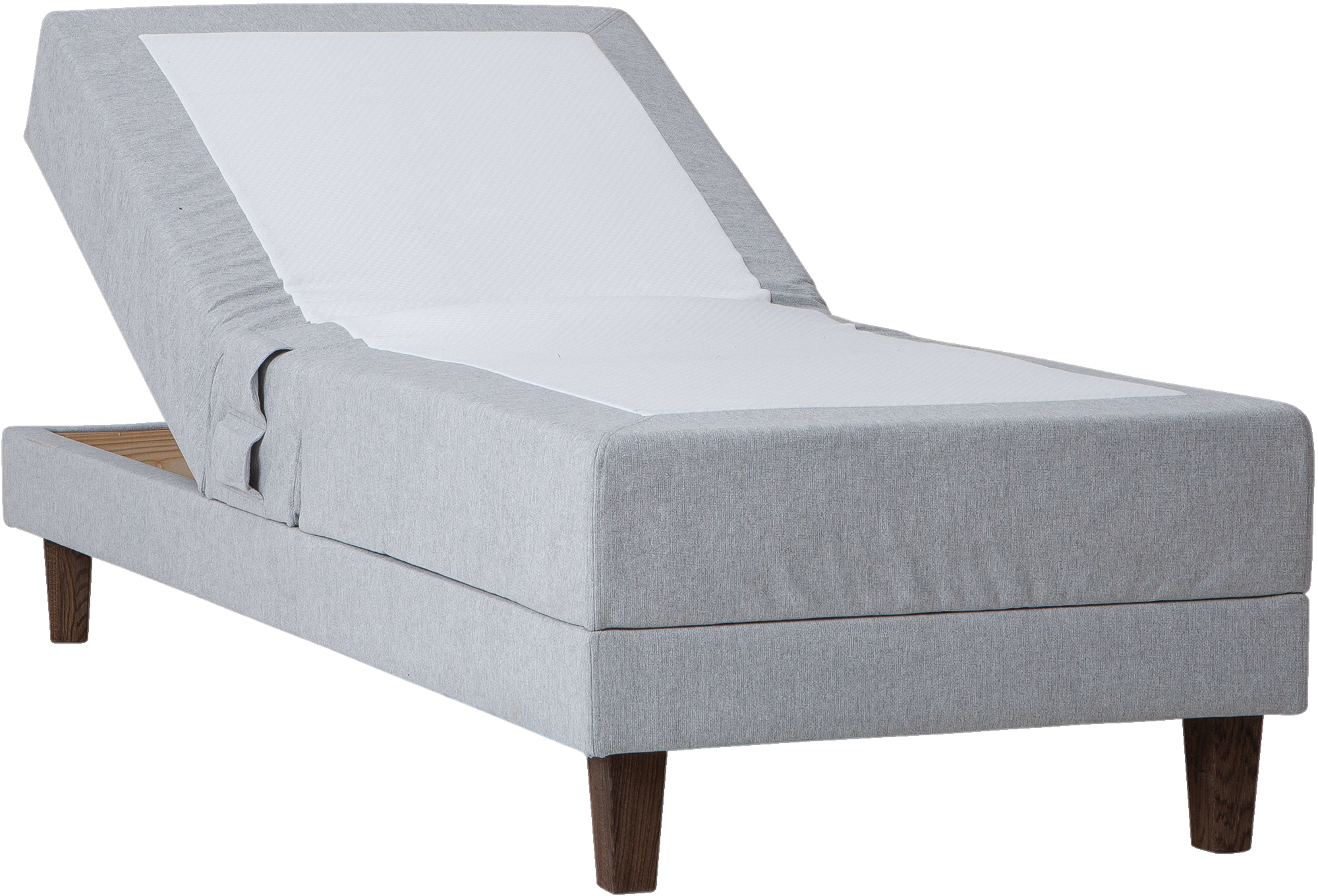 Moon Silver adjustable bed, Grey image 3