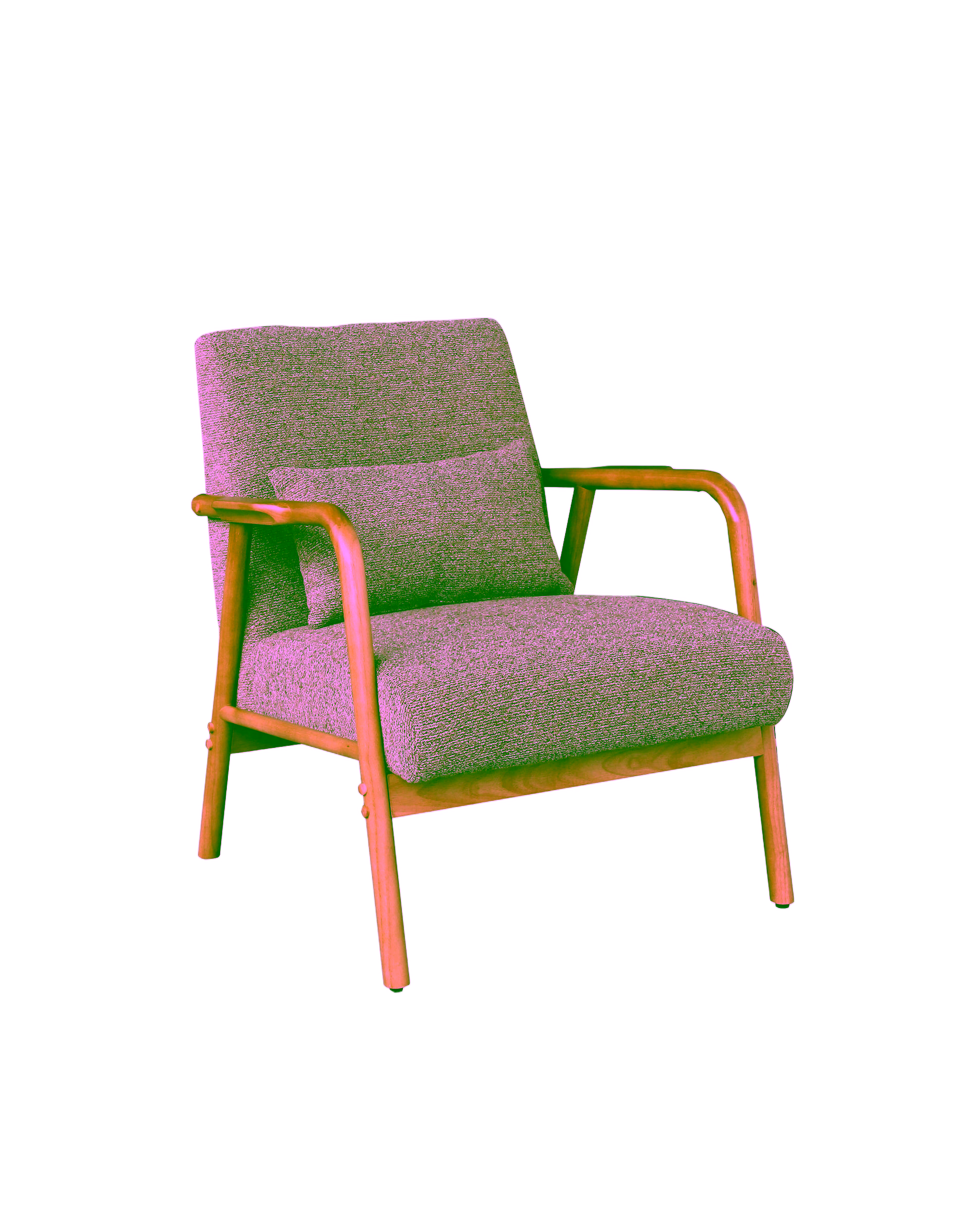 Dove Armchair, Brown