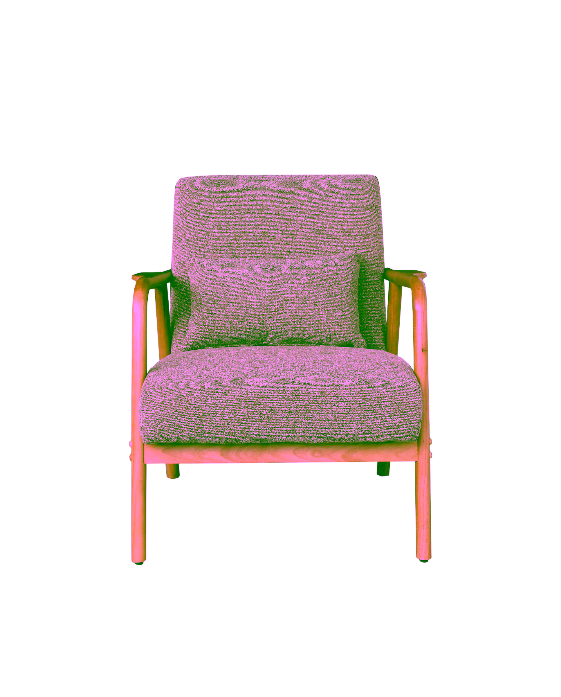 Dove Armchair, Brown image 3