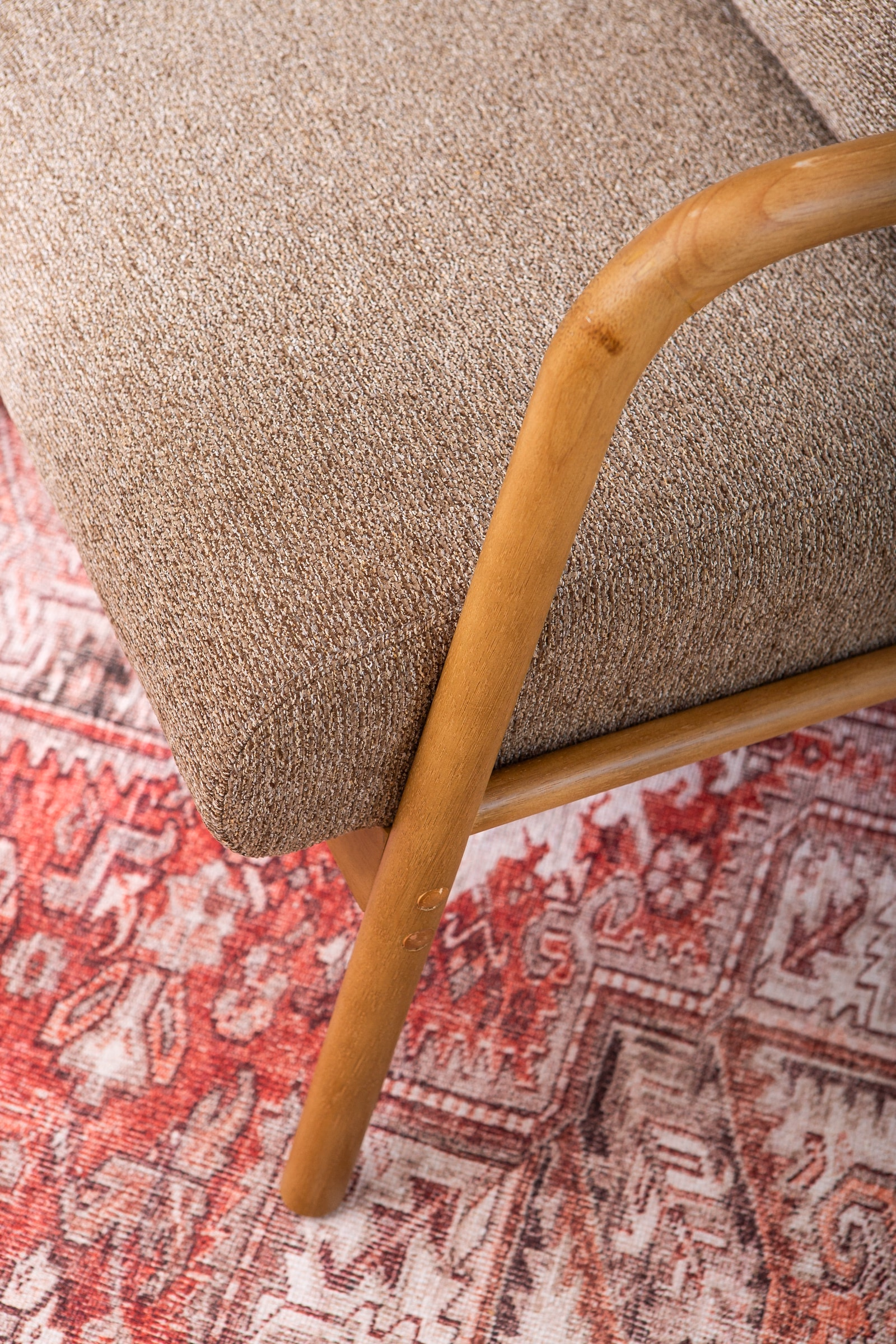 Dove Armchair, Brown image 6