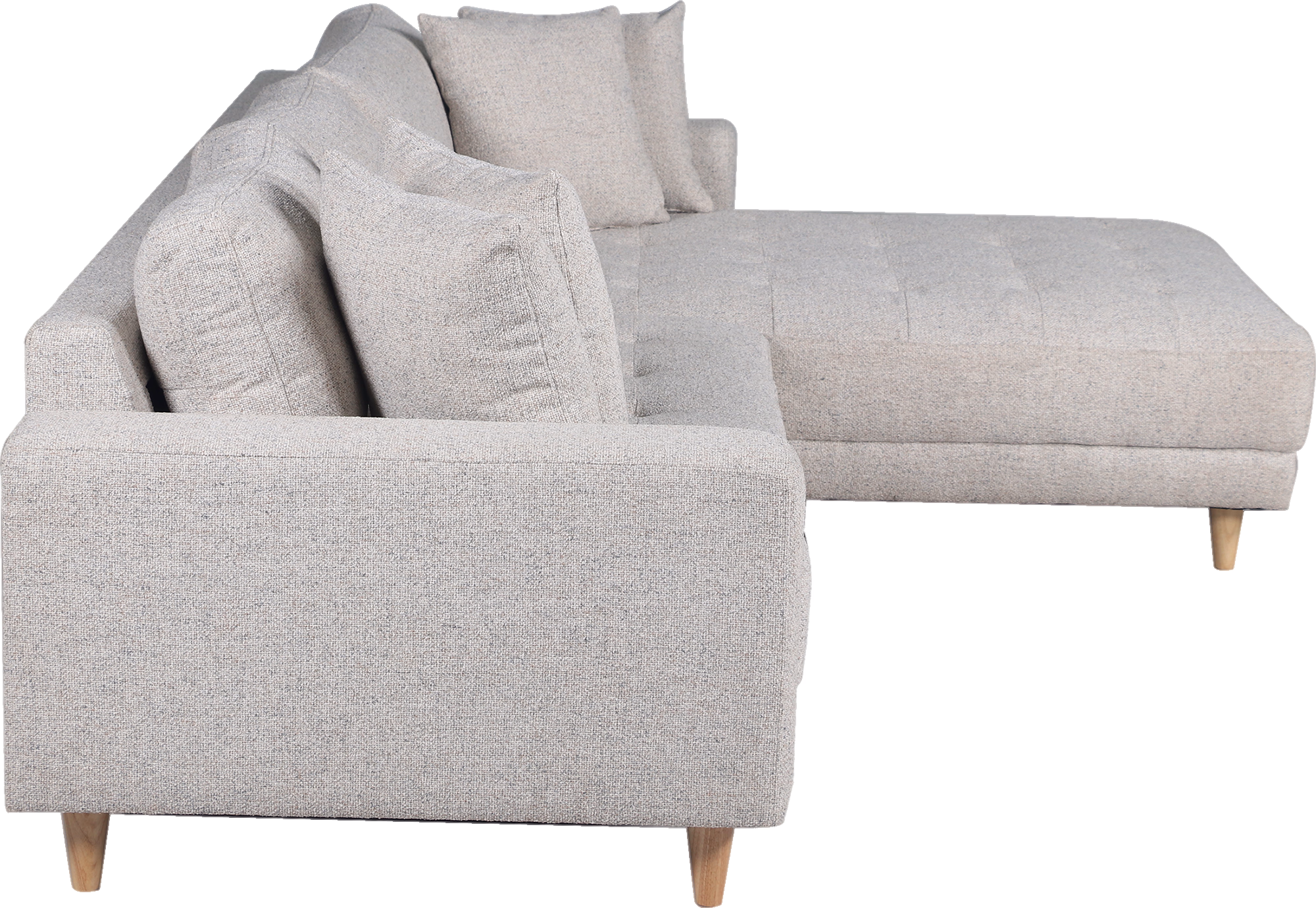 Aava Chaise Sofa, Beige image 12