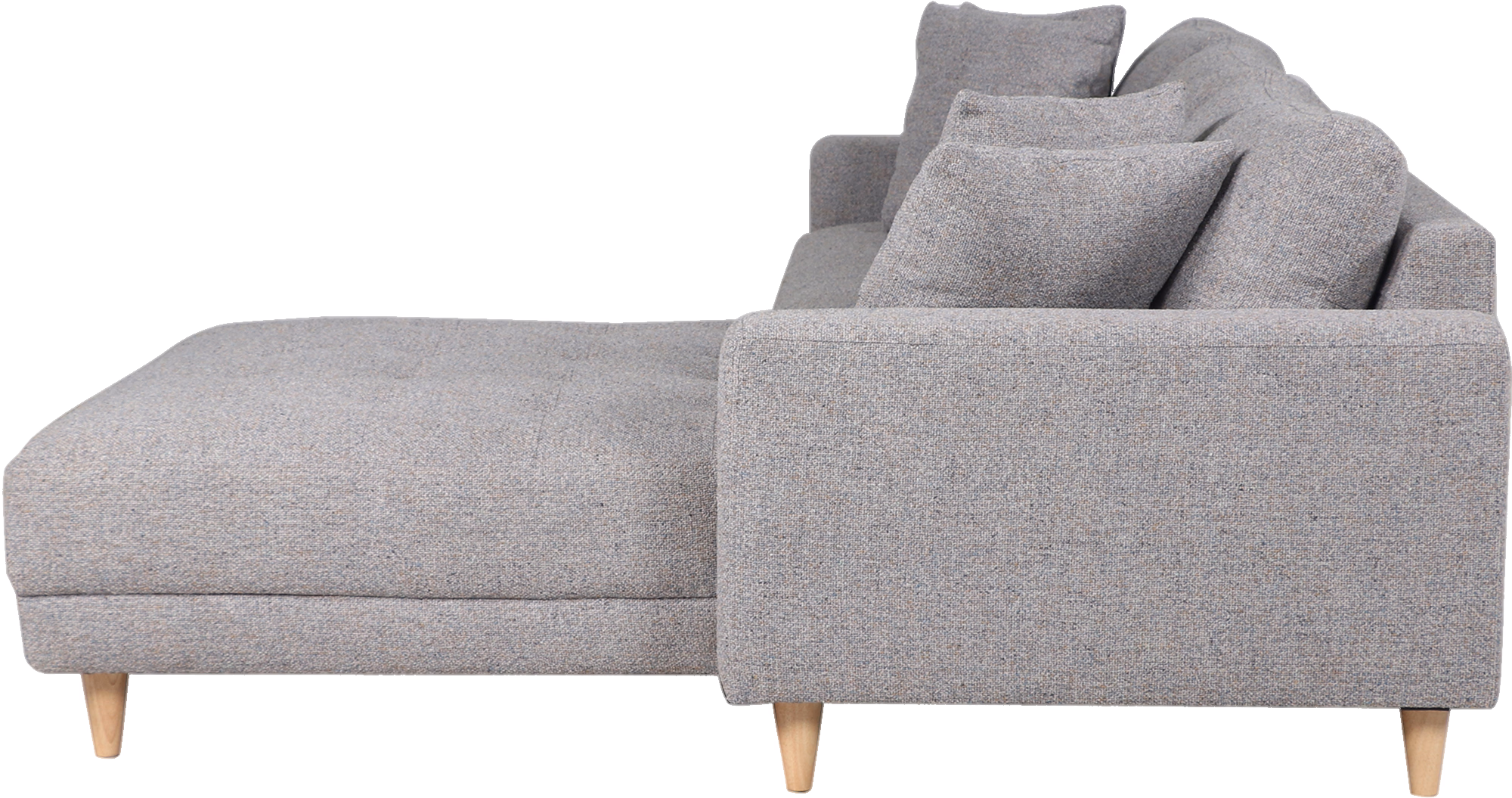 Aava Chaise Sofa, Grey image 14