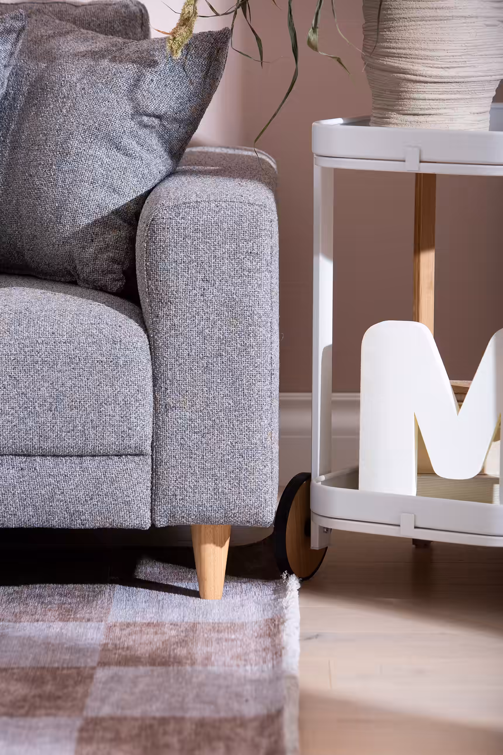 Aava Chaise Sofa, Grey image 3