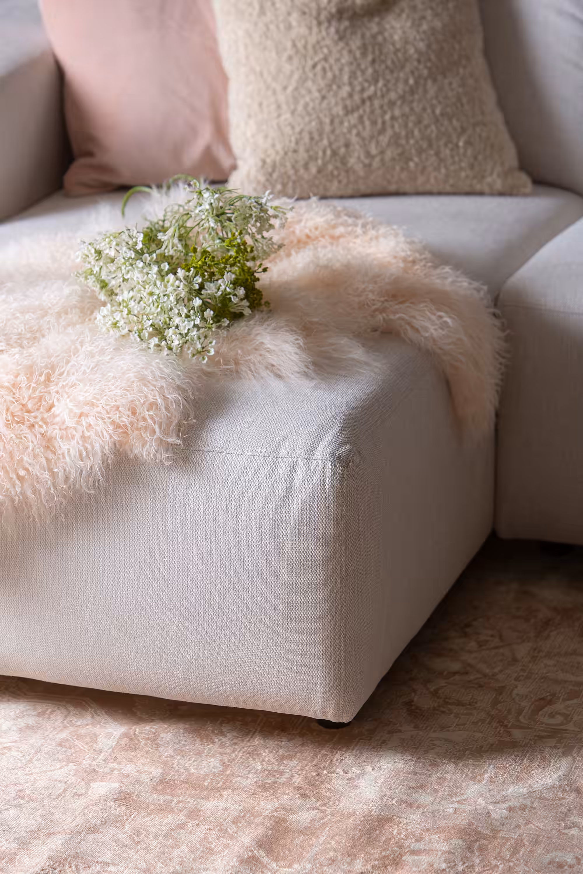 Lugo Chaise Sofa, Beige image 6