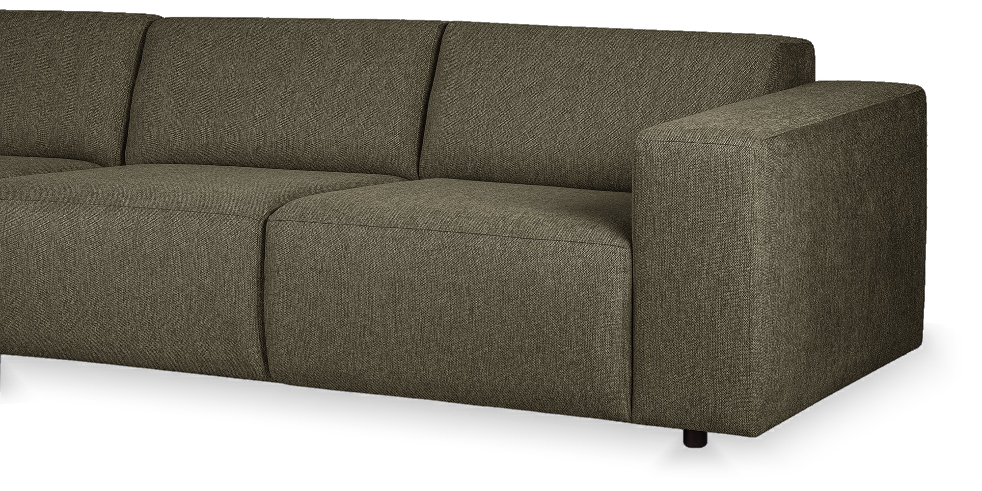Lugo Chaise Sofa, Green image 2