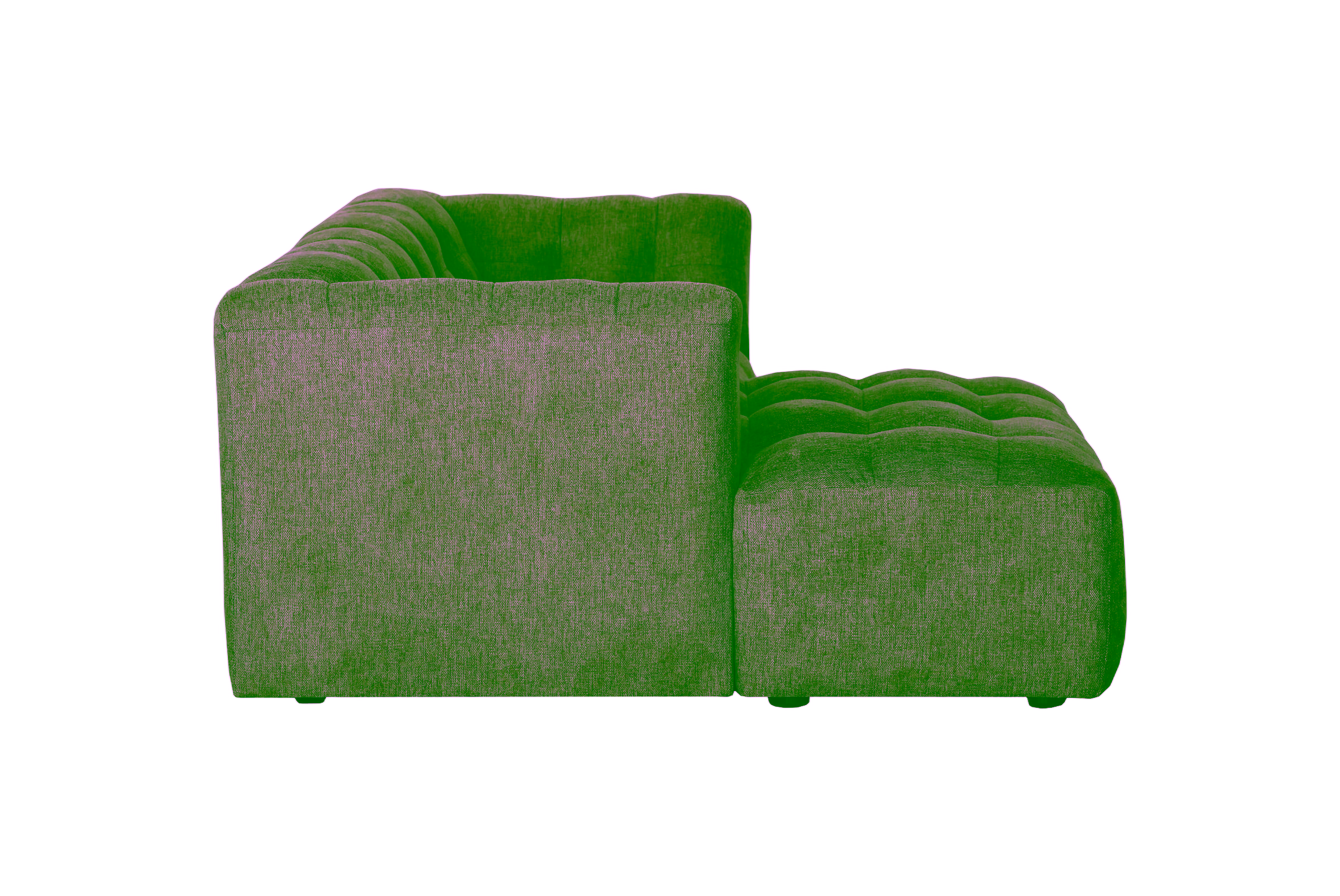 Sparkle Chaise Sofa, Beige image 3