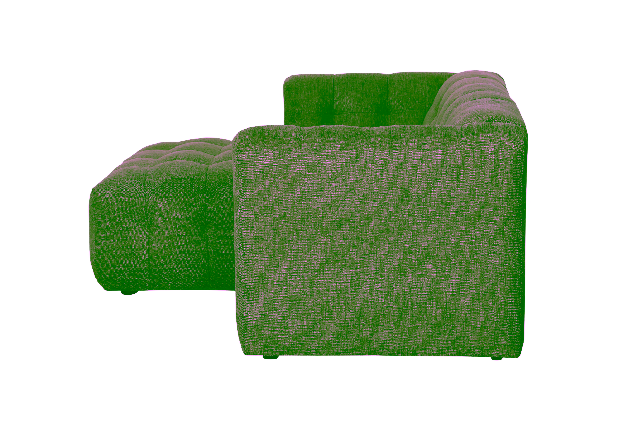 Sparkle Chaise Sofa, Beige image 4