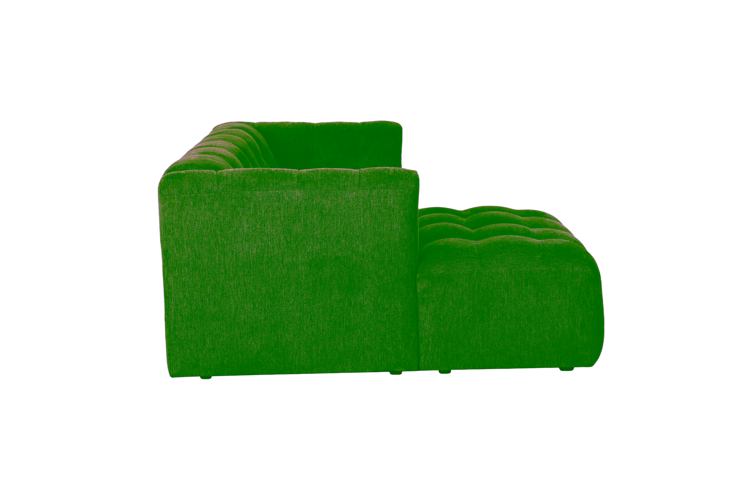 Sparkle Chaise Sofa, Green image 3