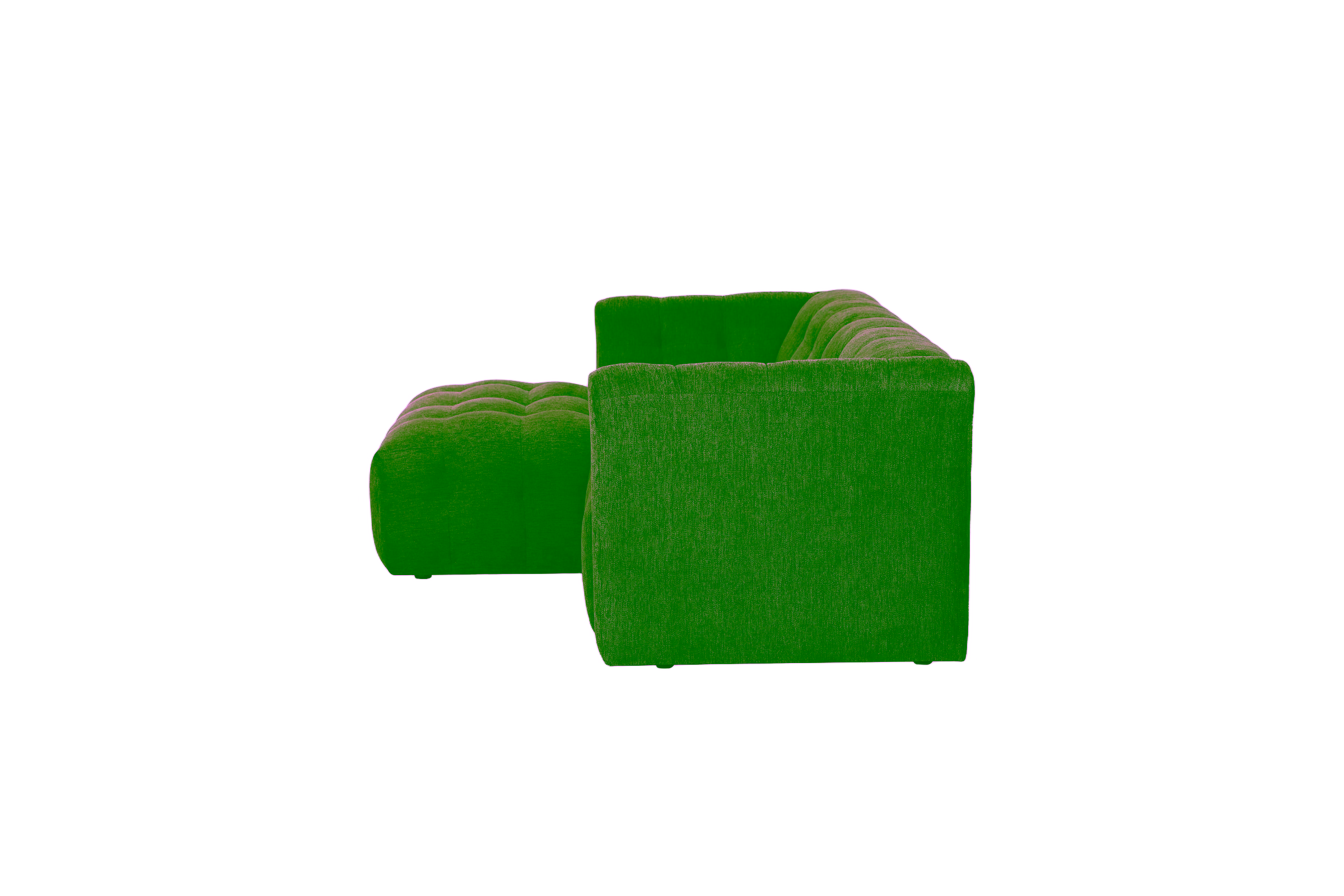 Sparkle Chaise Sofa, Green image 4