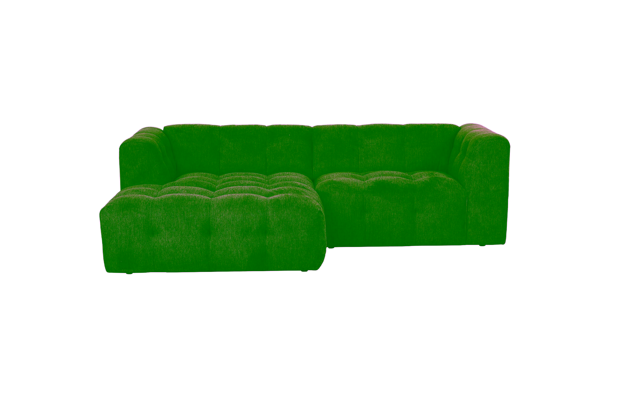 Sparkle Chaise Sofa, Green