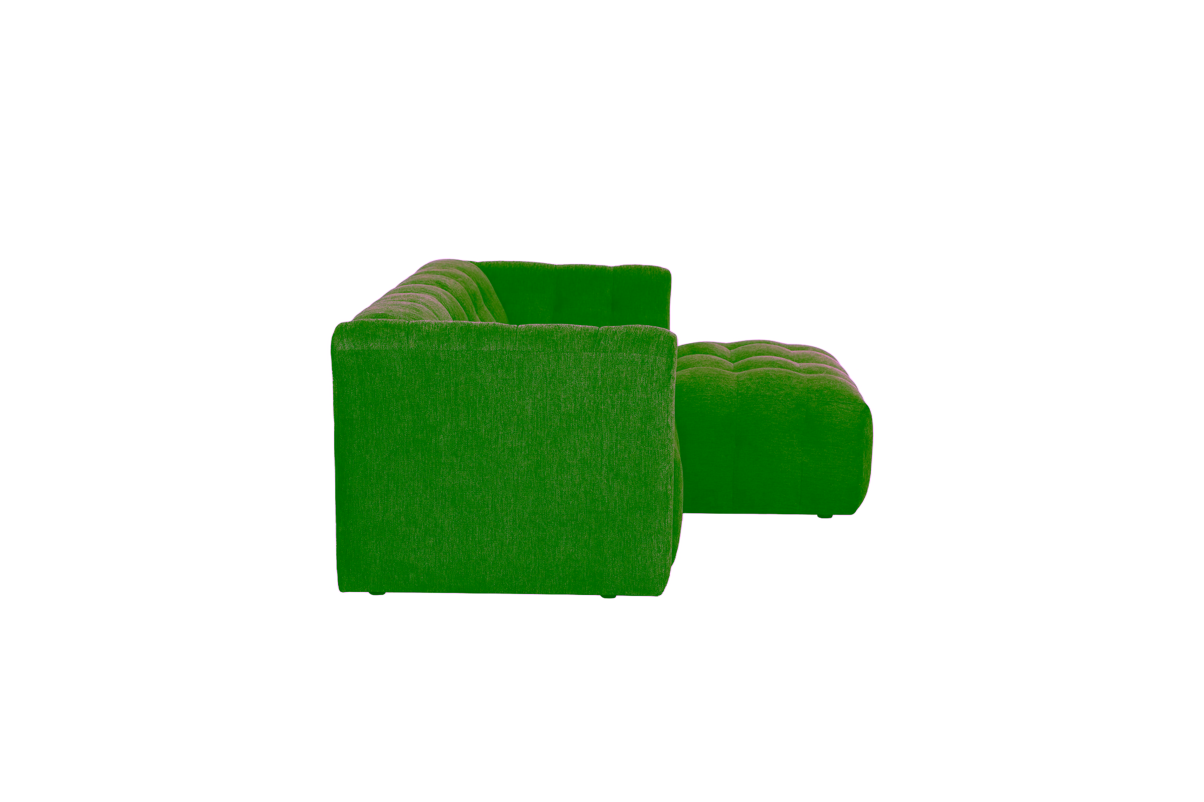 Sparkle Chaise Sofa, Green image 3