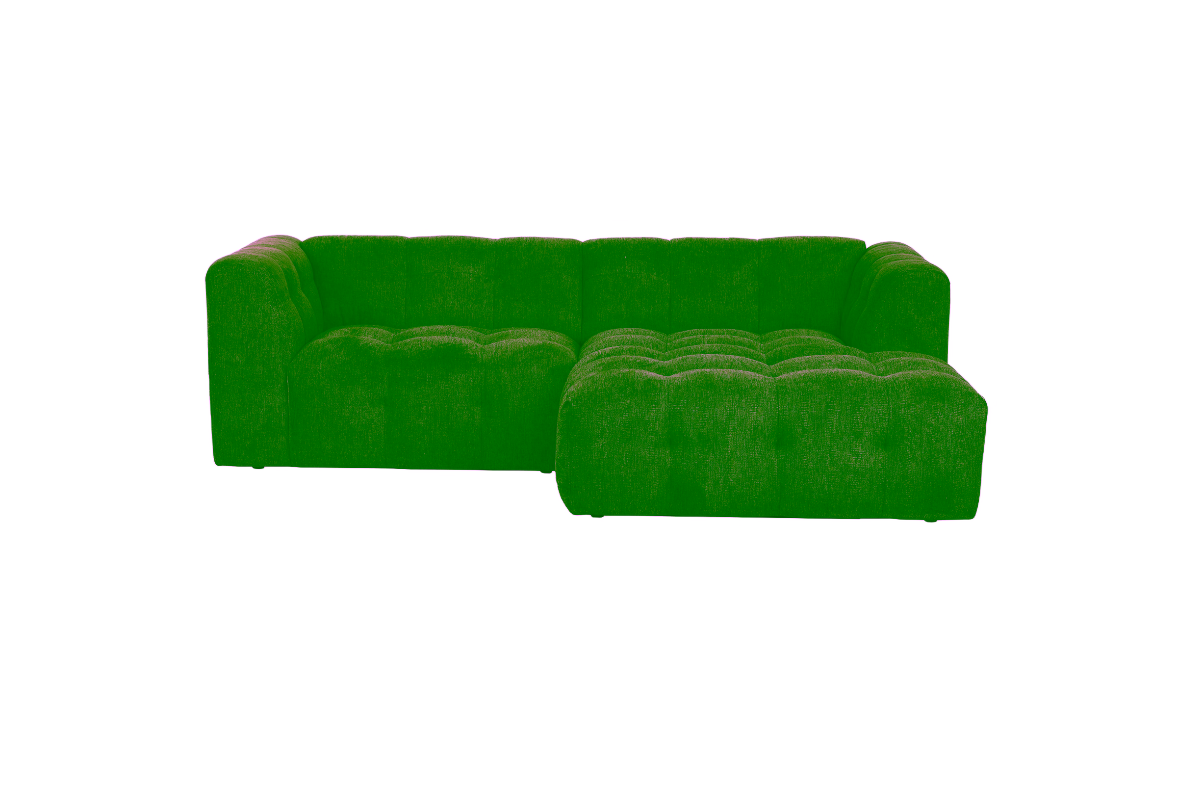 Sparkle Chaise Sofa, Green image 2