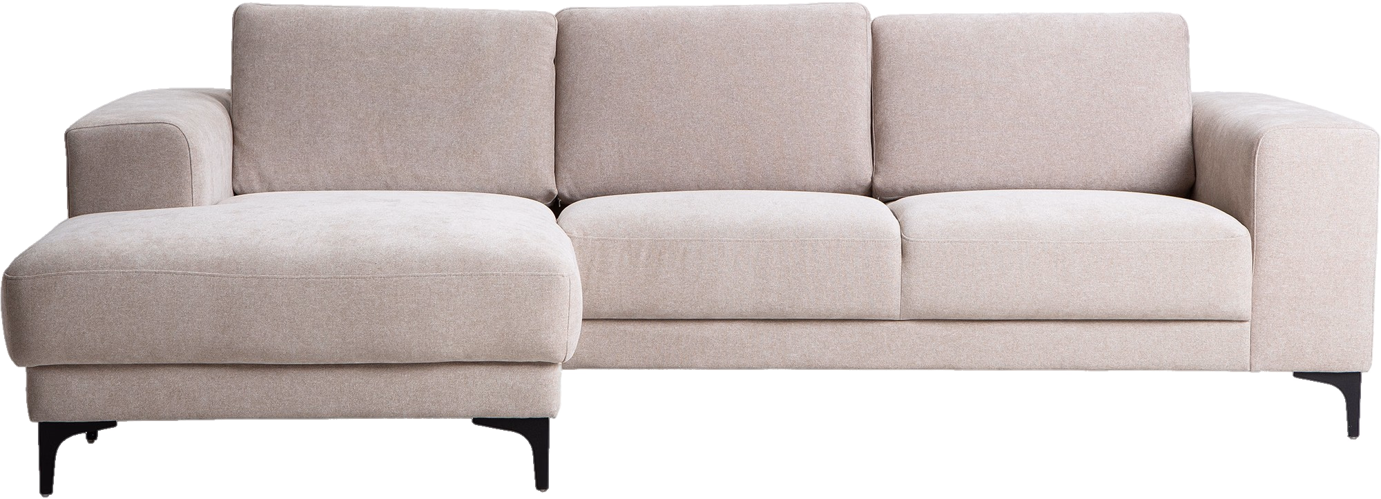 Westcoast Chaise Sofa, Beige image 2
