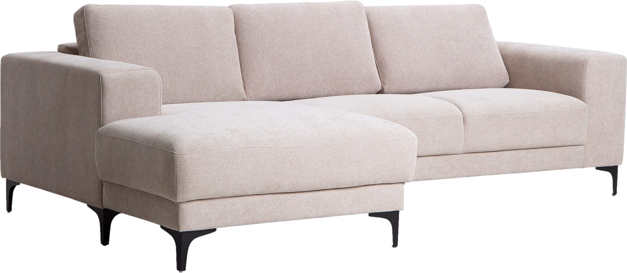 Westcoast Chaise Sofa, Beige image 4