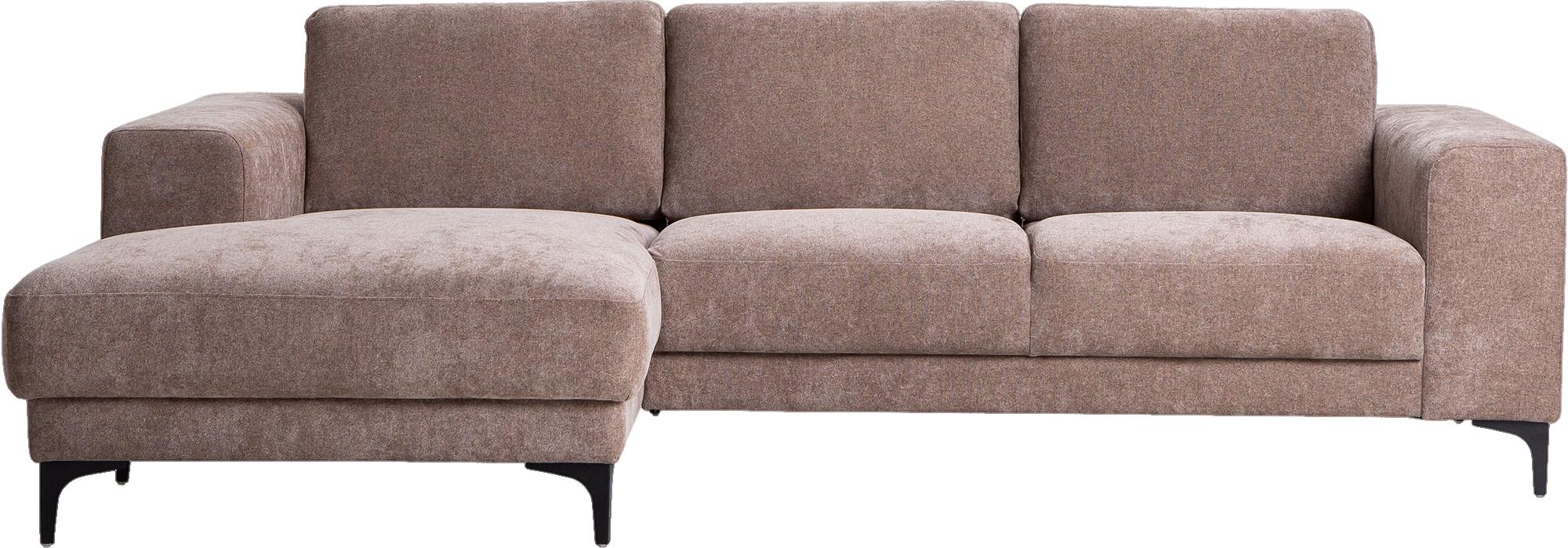 Westcoast Chaise Sofa, Brown image 2