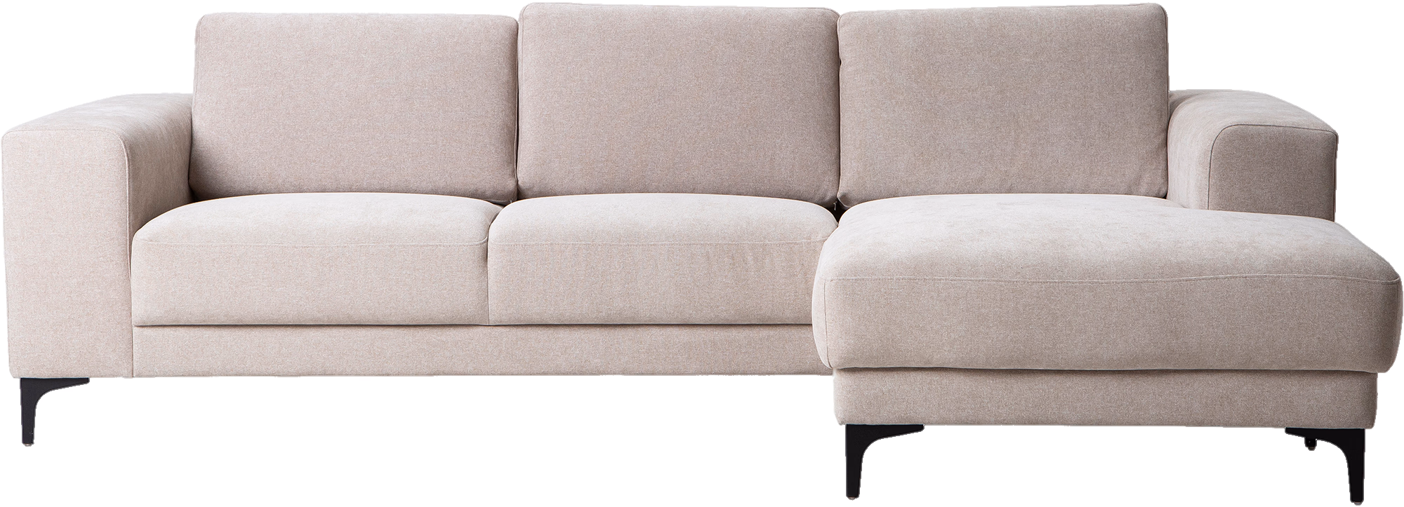 Westcoast Chaise Sofa, Beige image 2