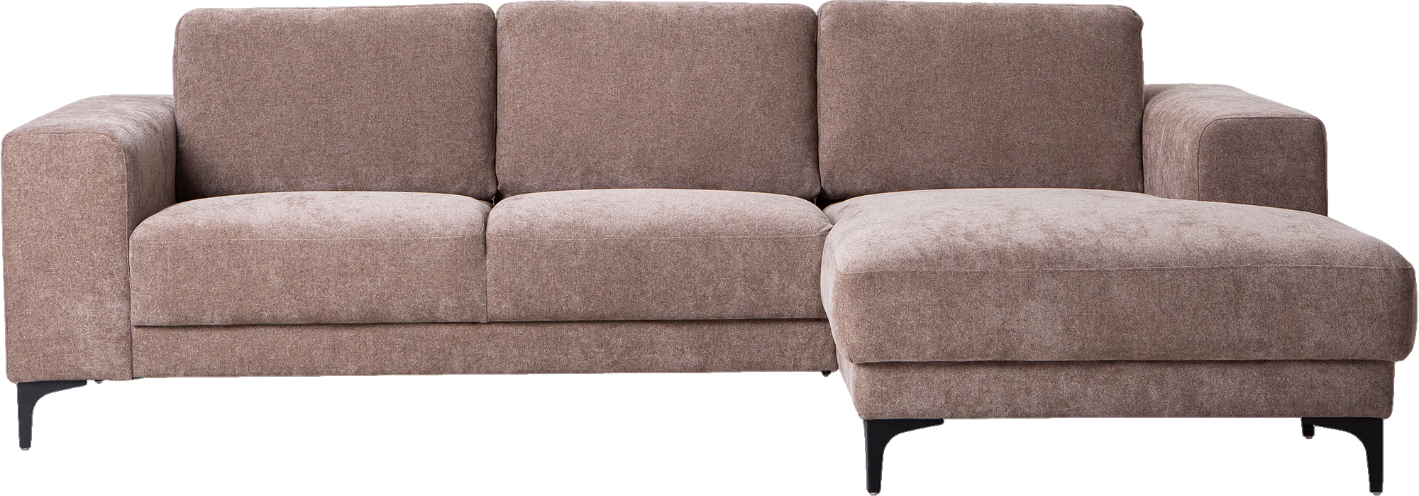 Westcoast Chaise Sofa, Brown image 2
