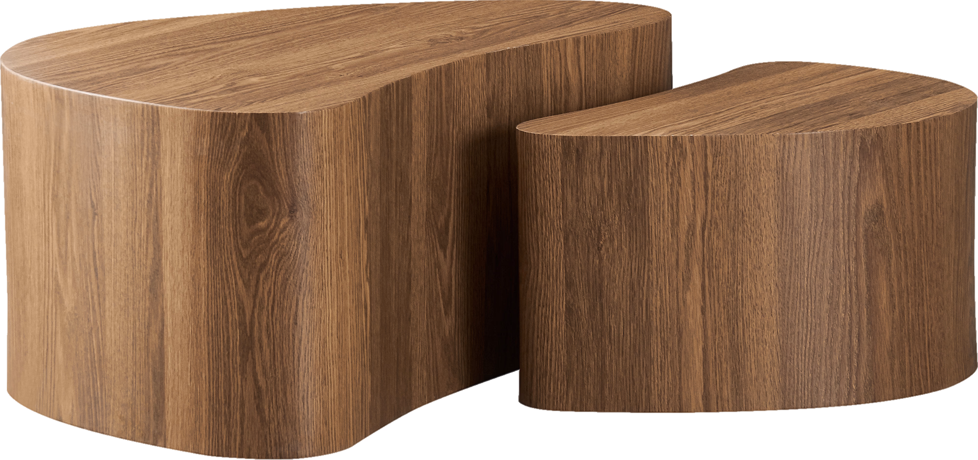 Island coffee table, stackable Coffee Table, Brown image 2