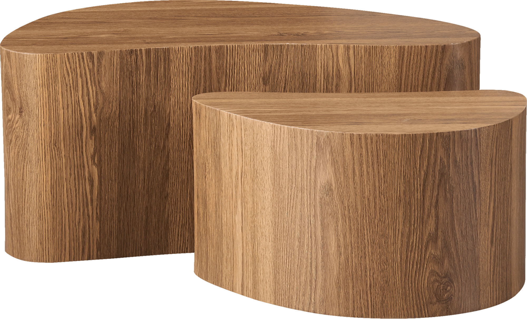 Island coffee table, stackable Coffee Table, Brown image 8