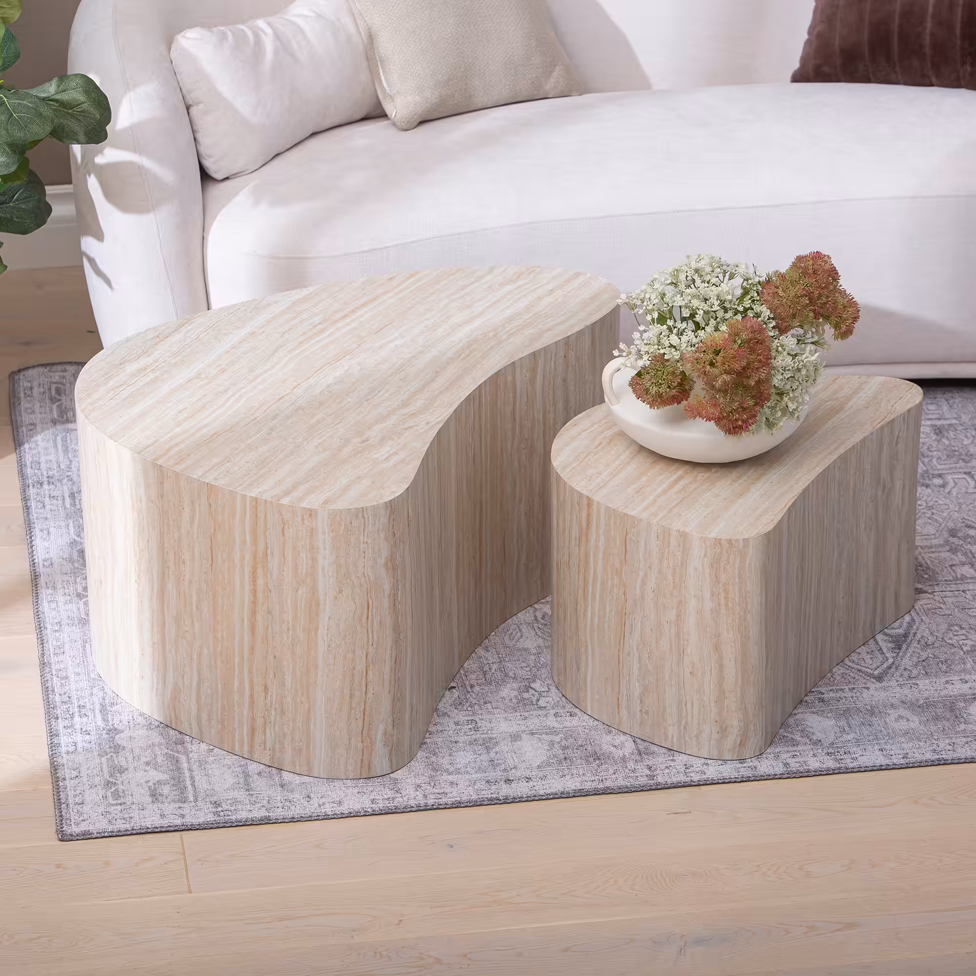 Island coffee table, stackable thumbnail
