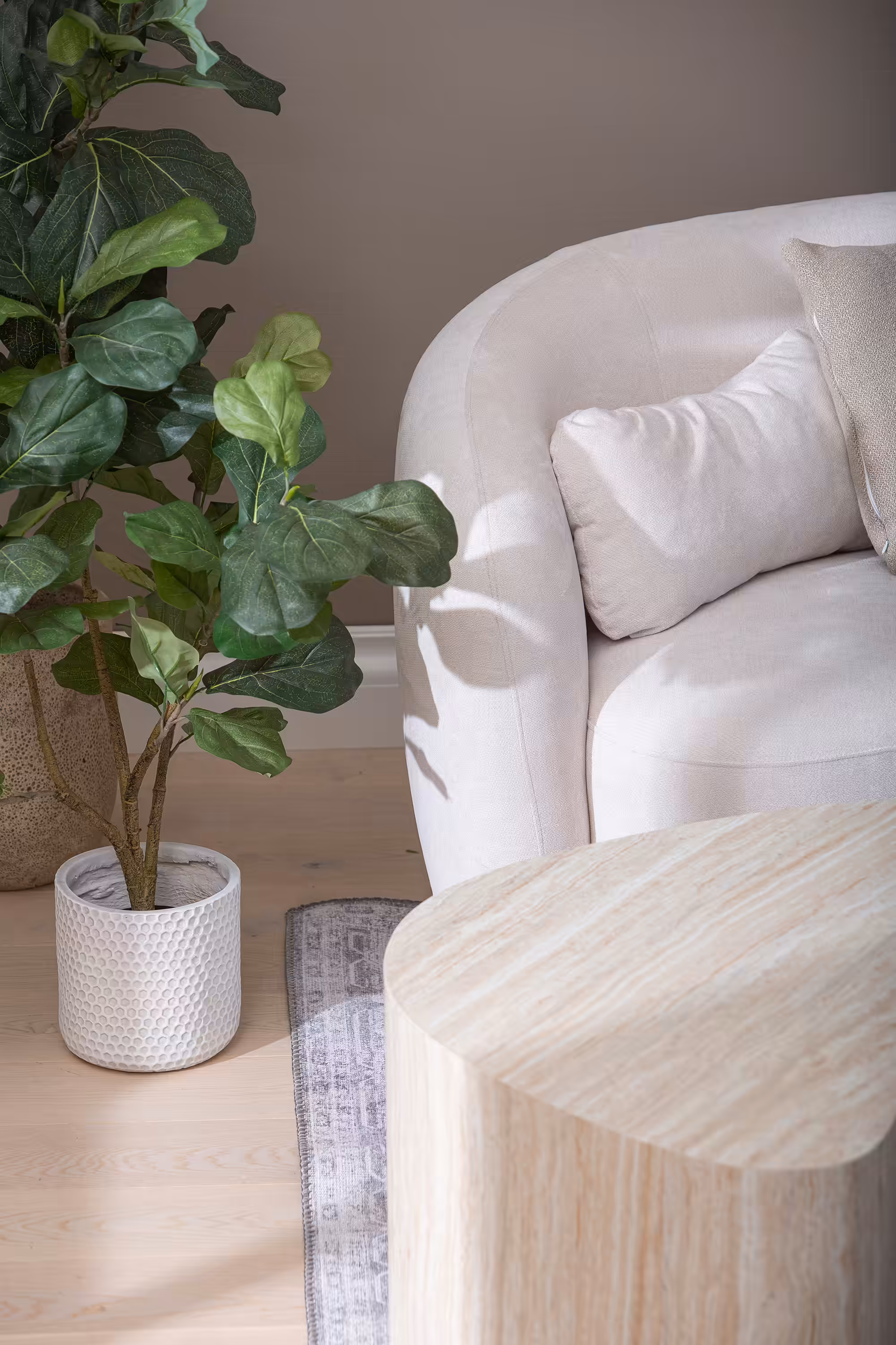 Island coffee table, stackable Coffee Table, Beige image 6