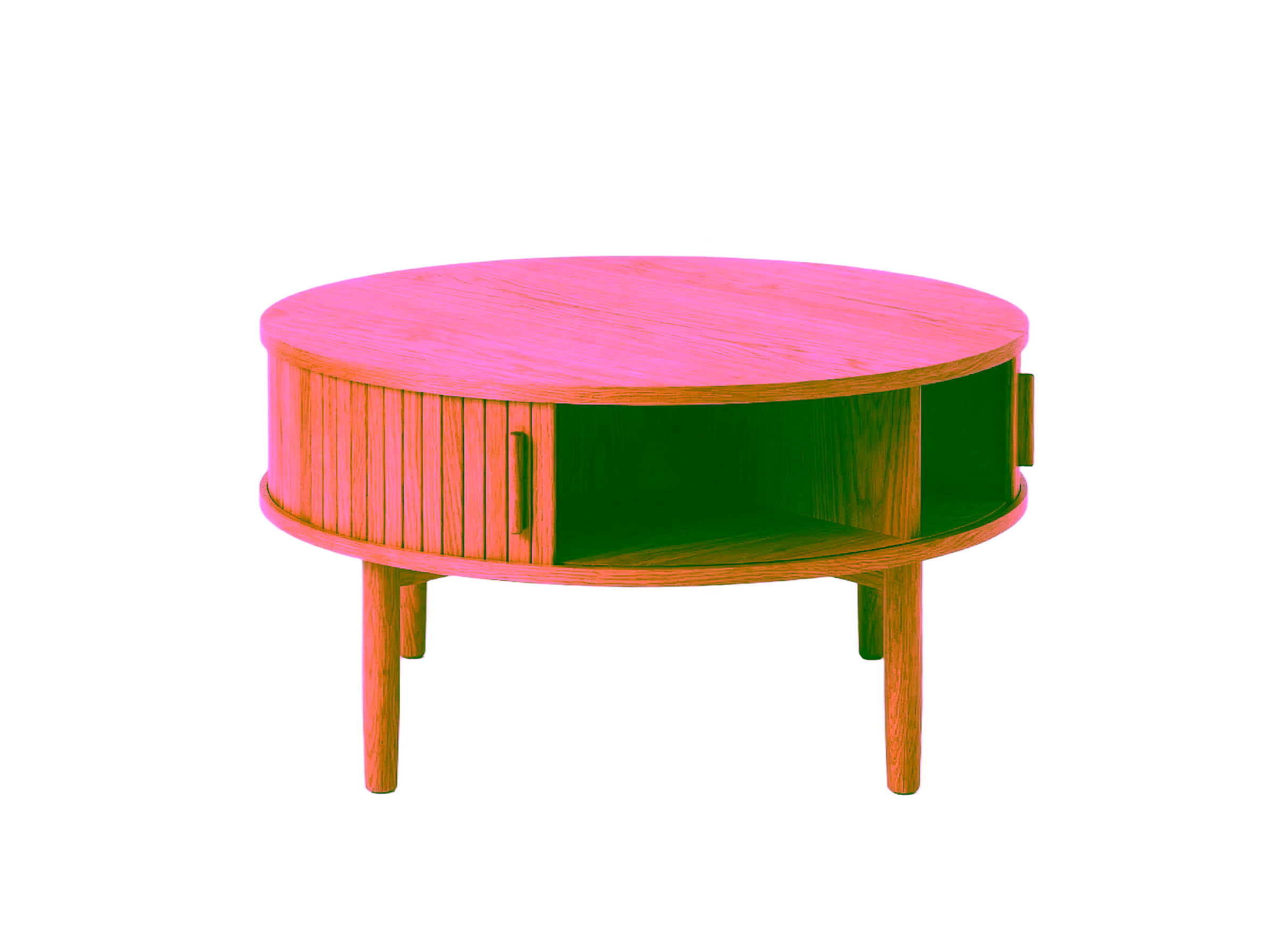 Meta Coffee Table, Beige image 2