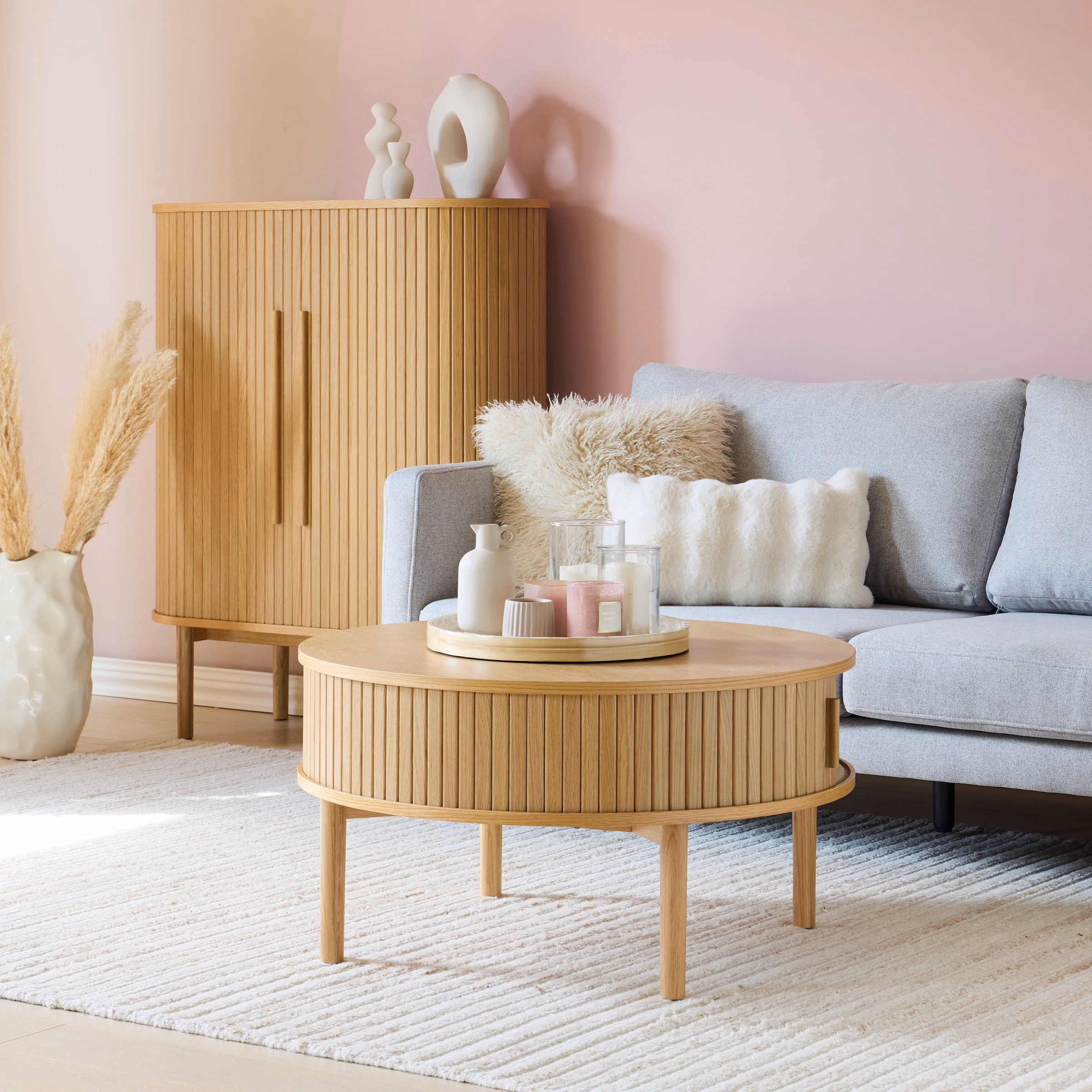 Meta Coffee Table, Beige image 8