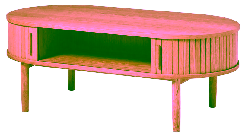 Meta Coffee Table, Beige image 2