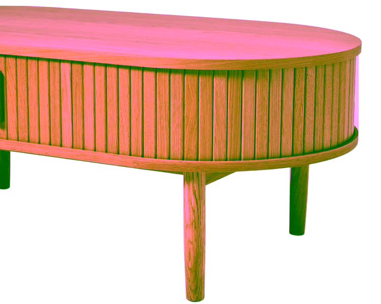Meta Coffee Table, Beige image 3