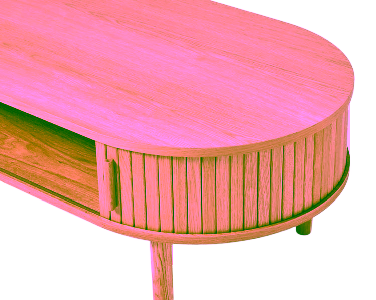 Meta Coffee Table, Beige image 4