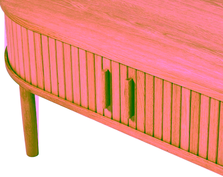 Meta Coffee Table, Beige image 5