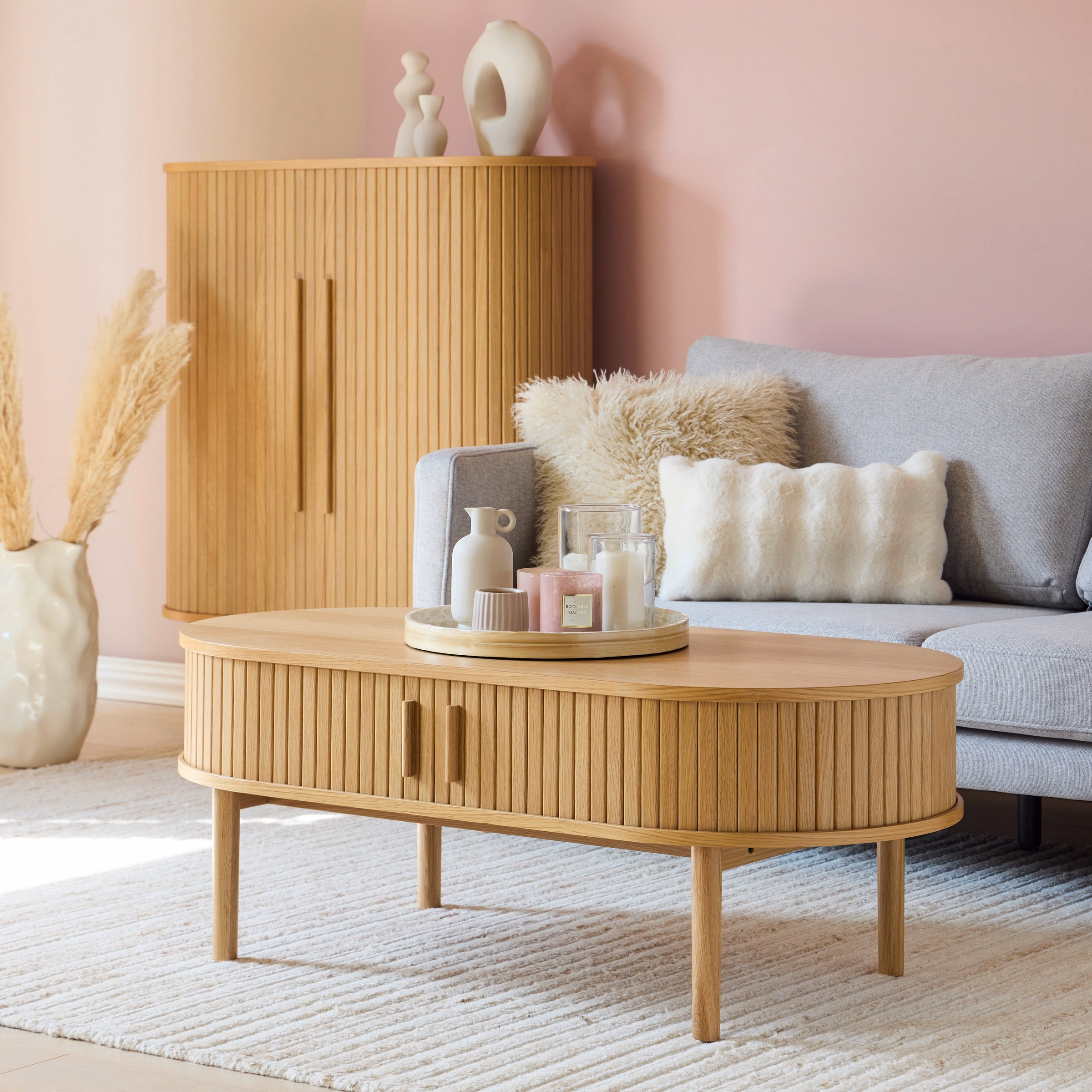 Meta Coffee Table, Beige image 8