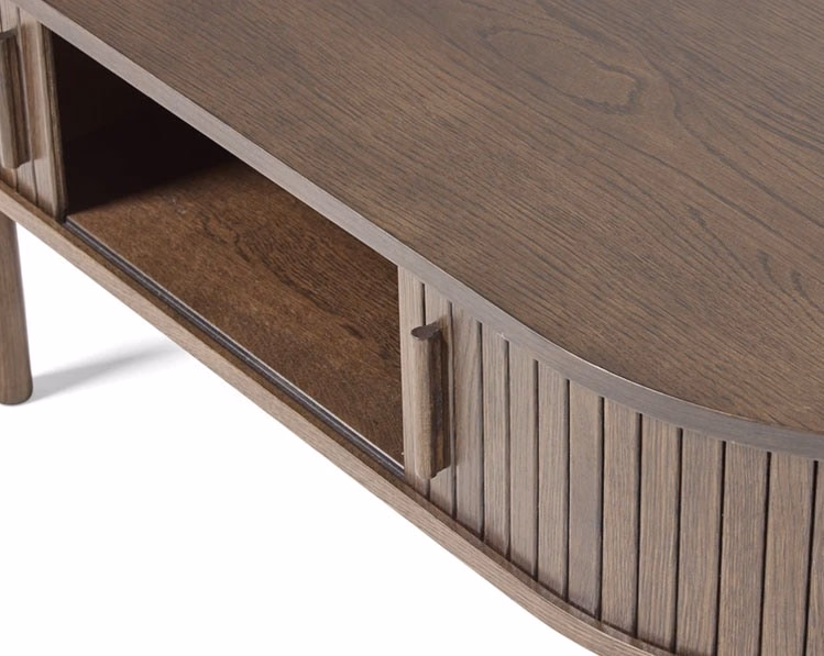Meta Coffee Table, Brown image 4