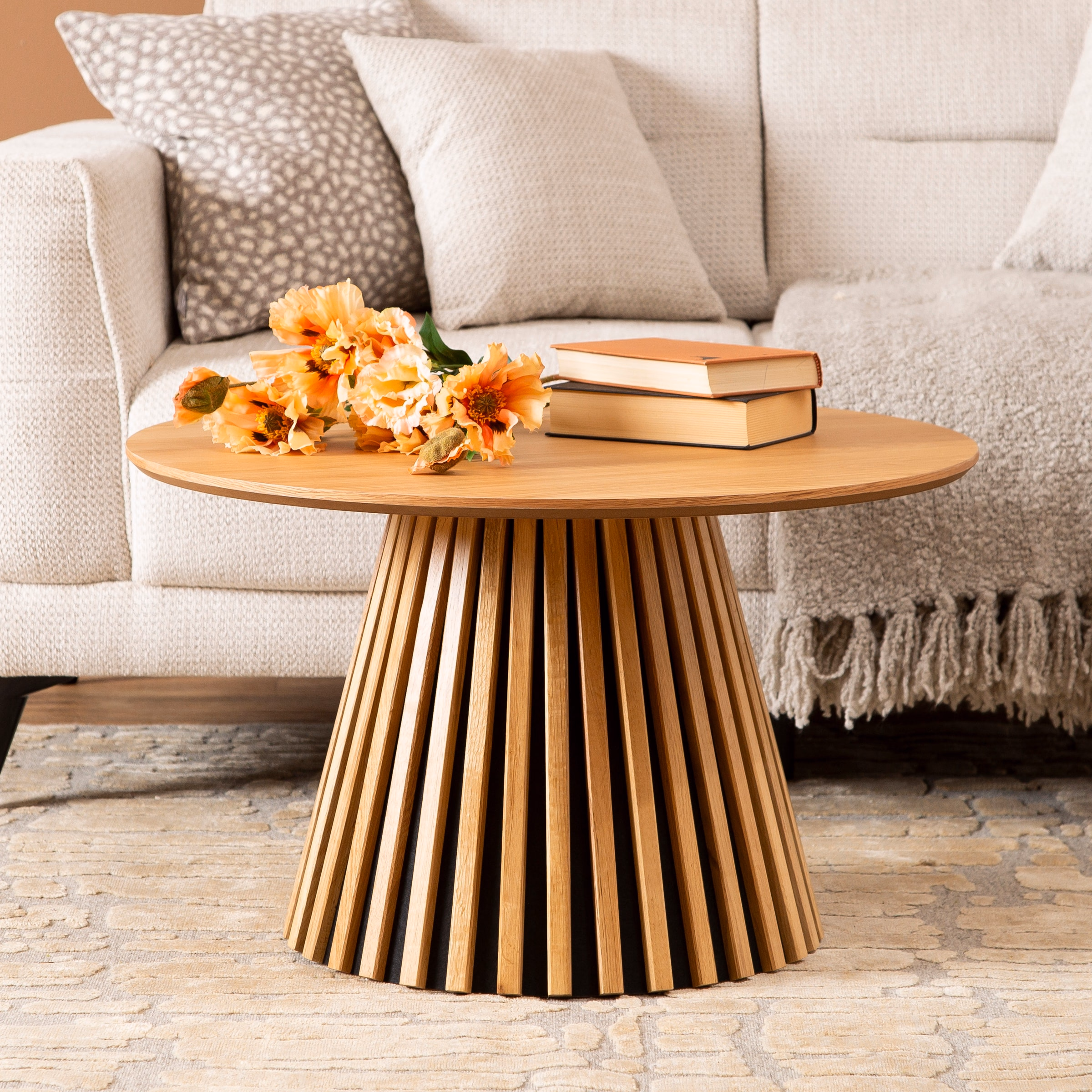 Metz Coffee Table, Beige image 4