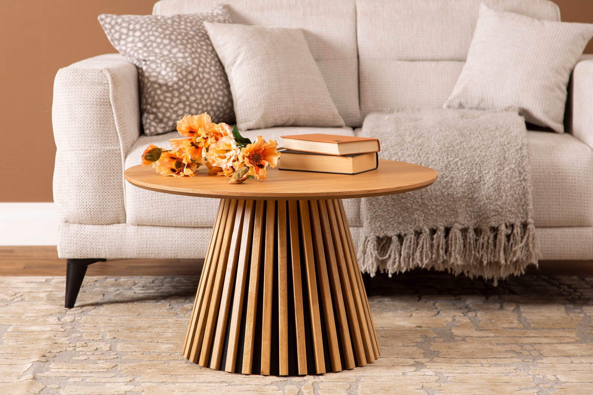 Metz Coffee Table, Beige image 8