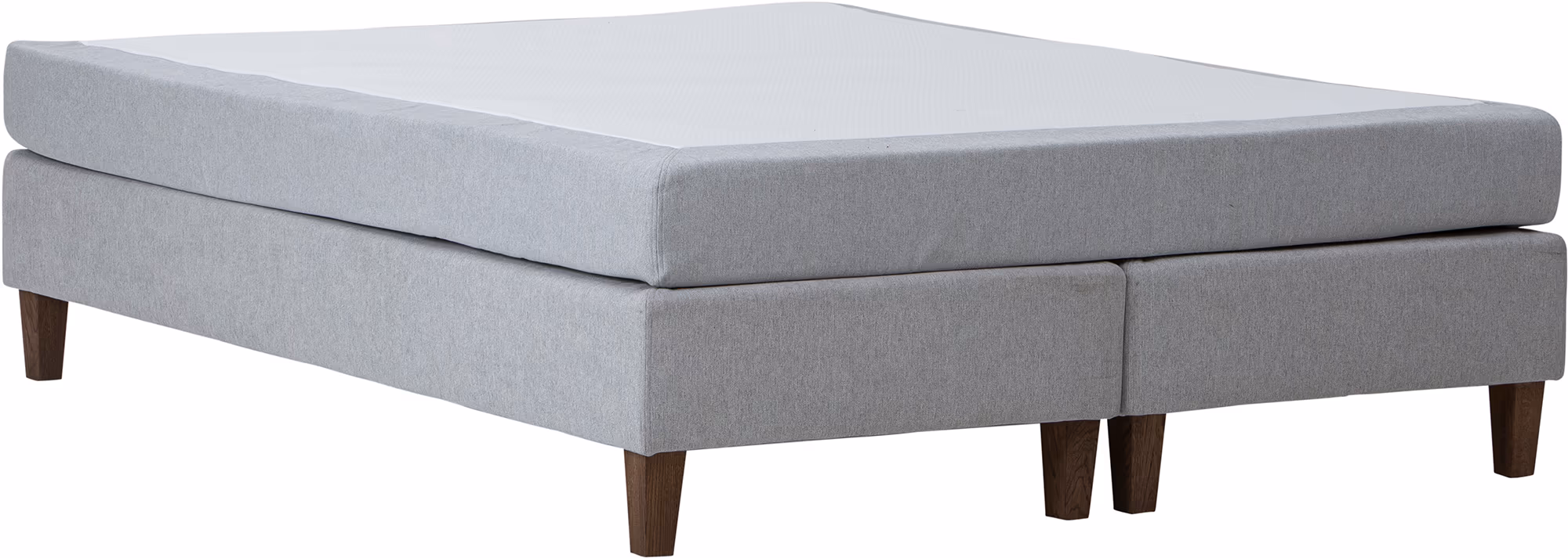 Moon Silver continental bed, Grey image 6