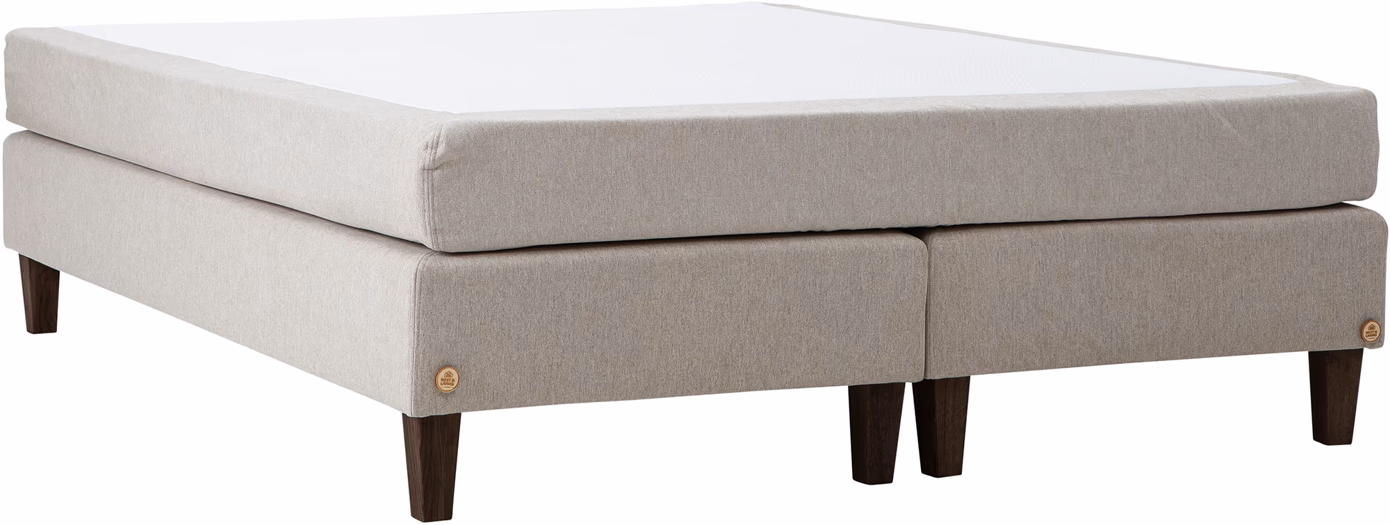 Moon Silver continental bed, Beige image 11