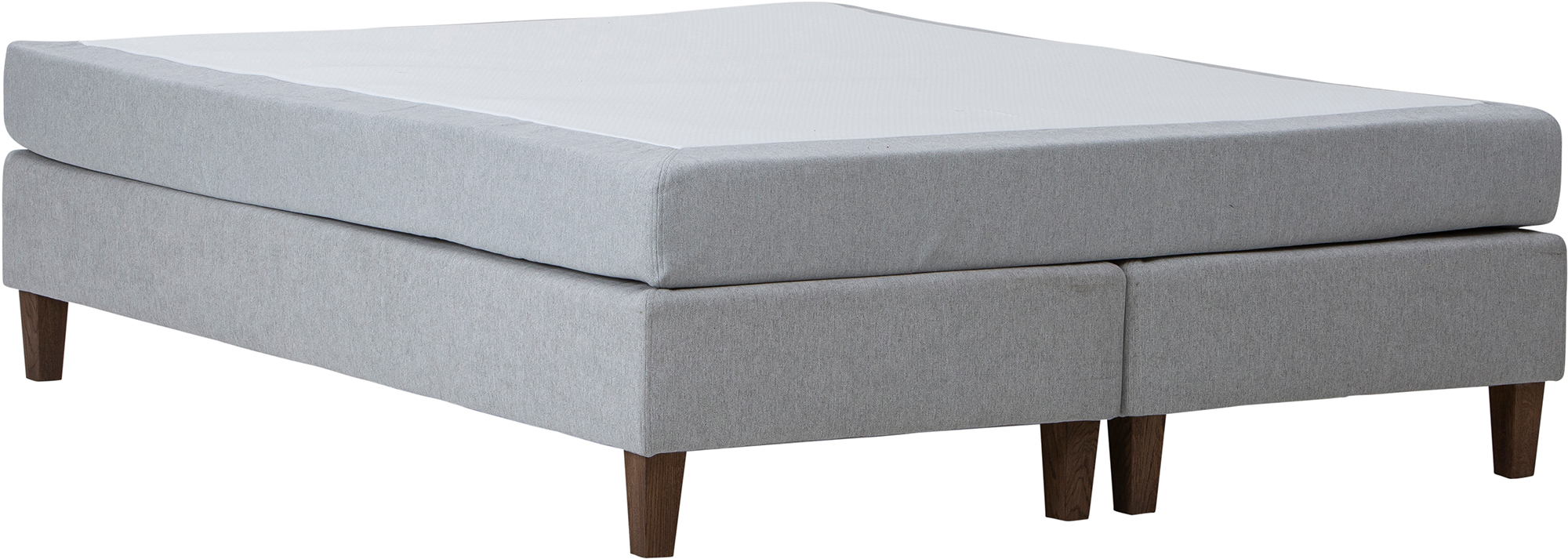 Moon Silver continental bed, Grey image 4