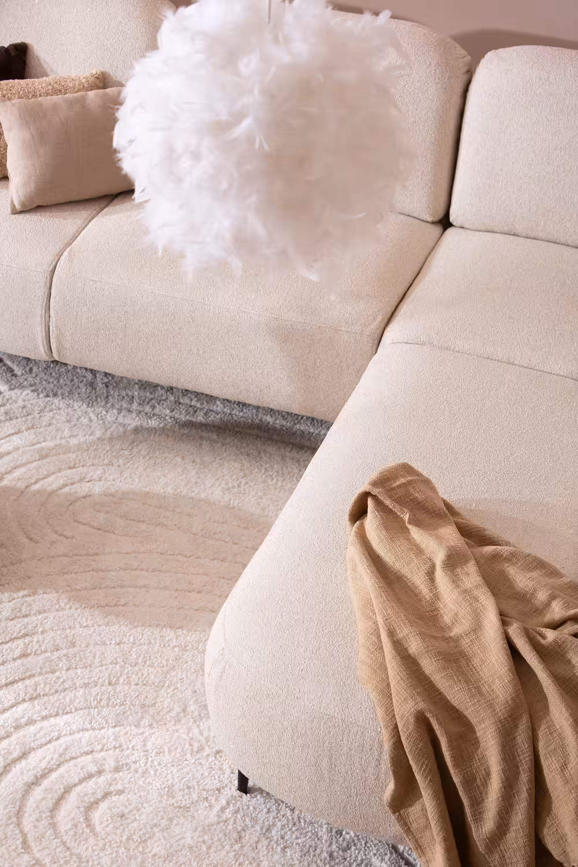 Cloud Corner Sofas Corner Sofa, Beige image 7