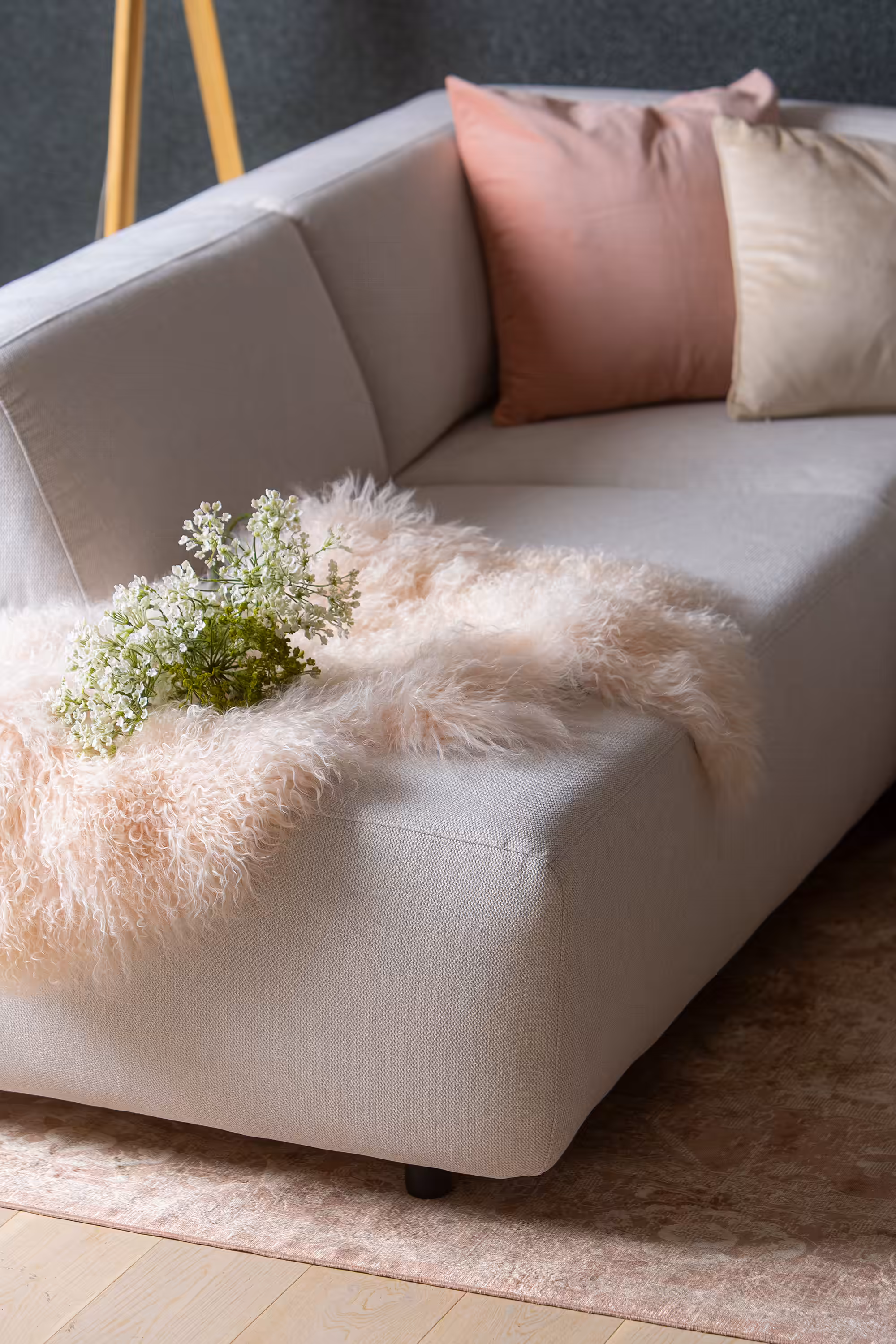 Lugo Corner Sofa, Beige image 4