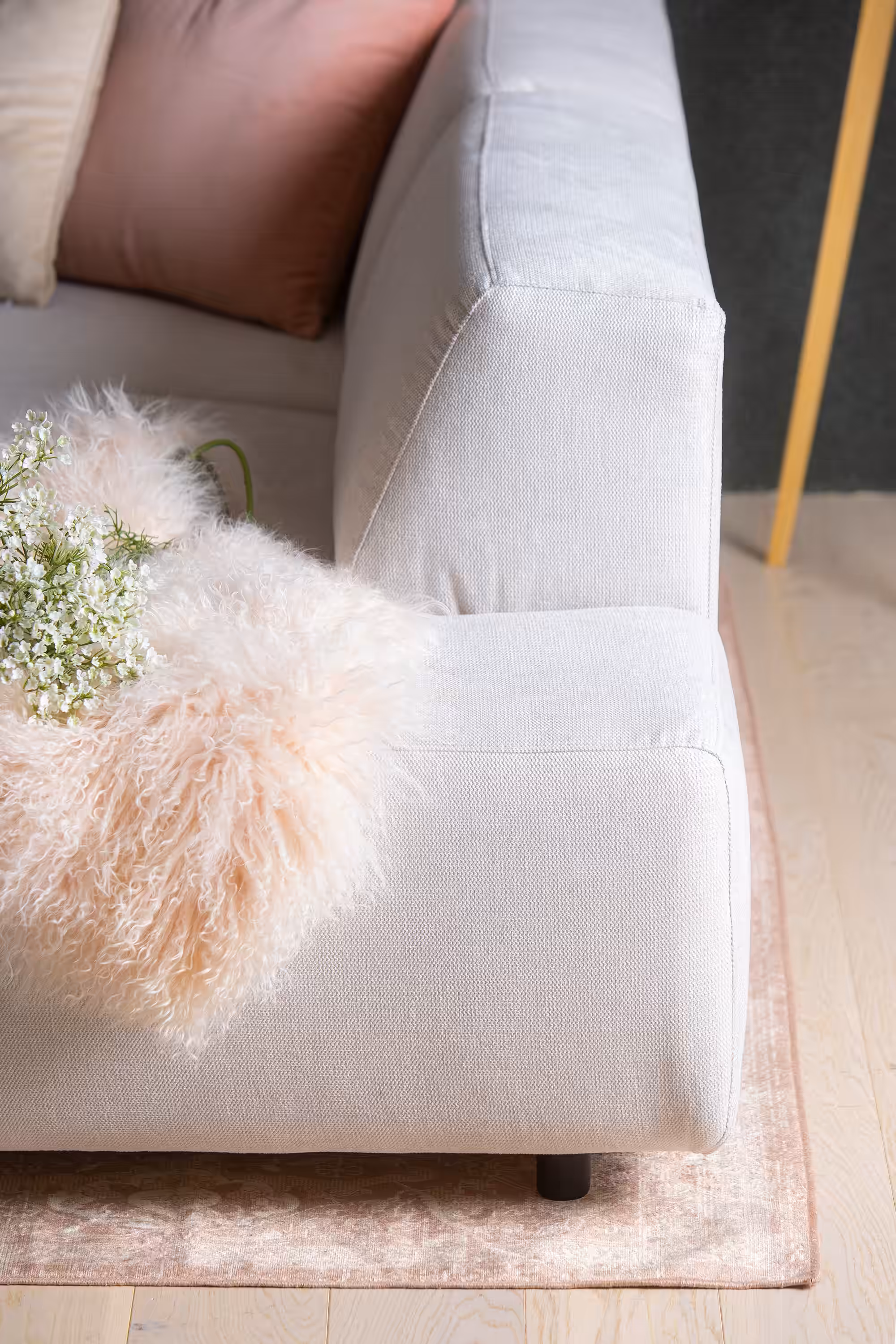 Lugo Corner Sofa, Beige image 4