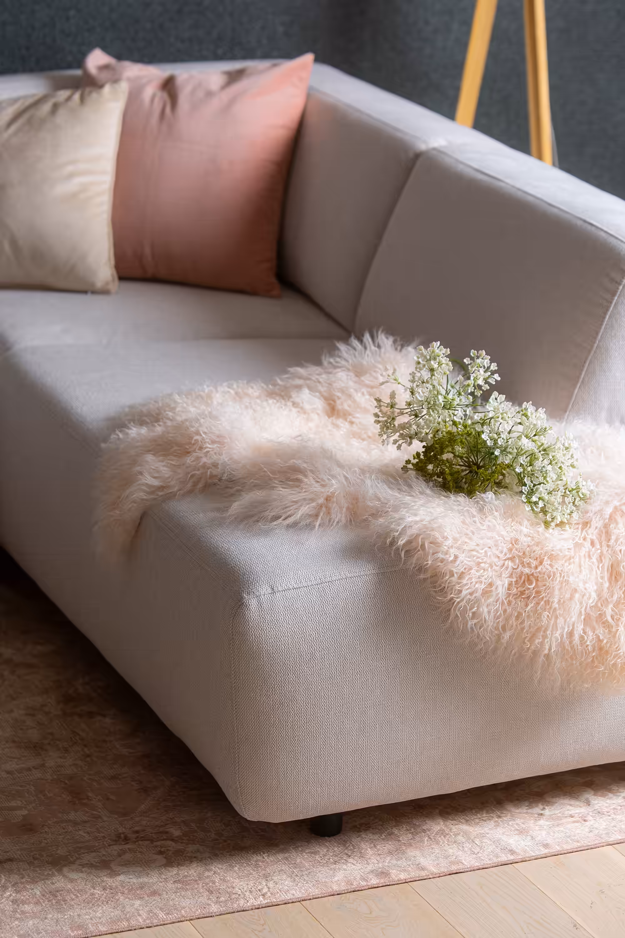 Lugo Corner Sofa, Beige image 5