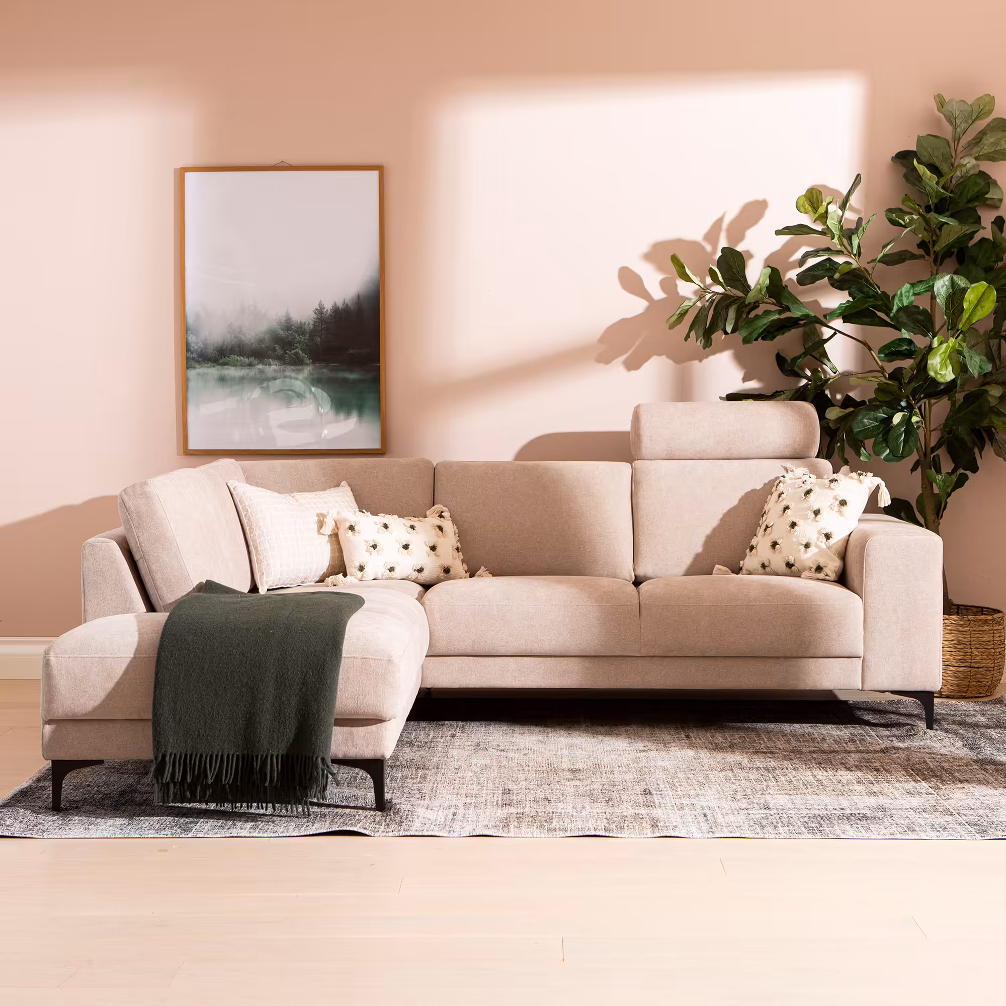 Westcoast Corner Sofa, Beige image 3