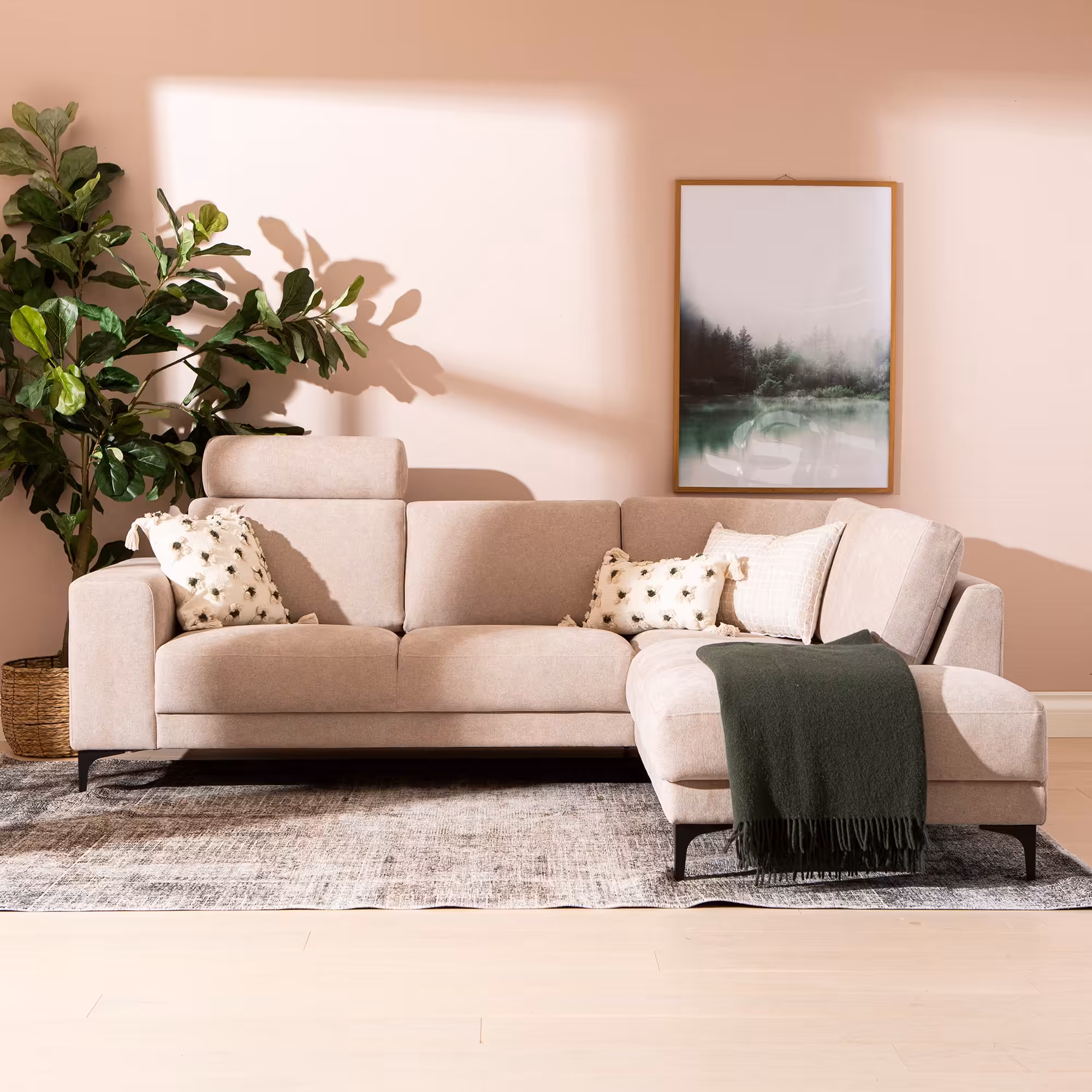Westcoast Corner Sofa, Beige image 4