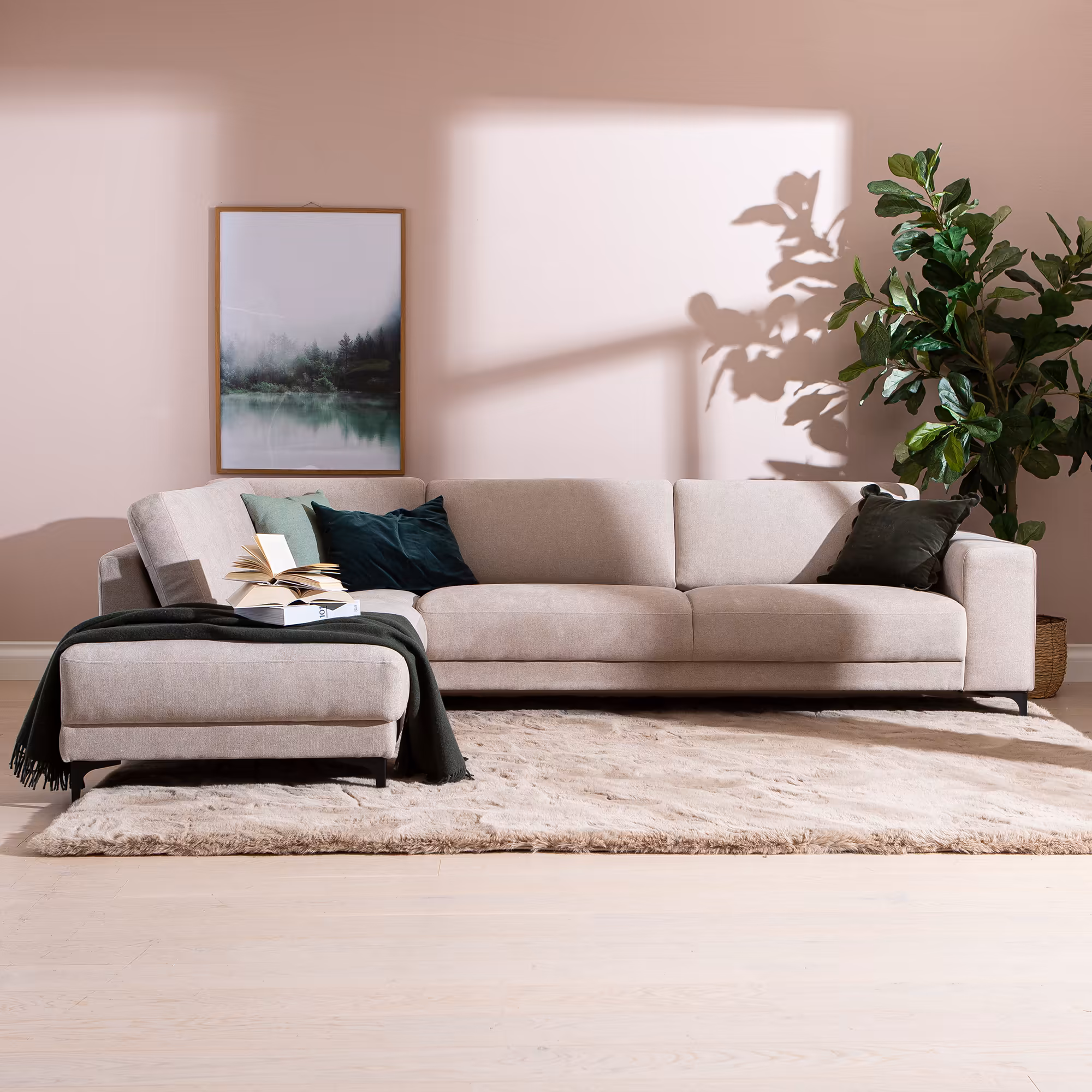 Westcoast Corner Sofa, Beige image 2
