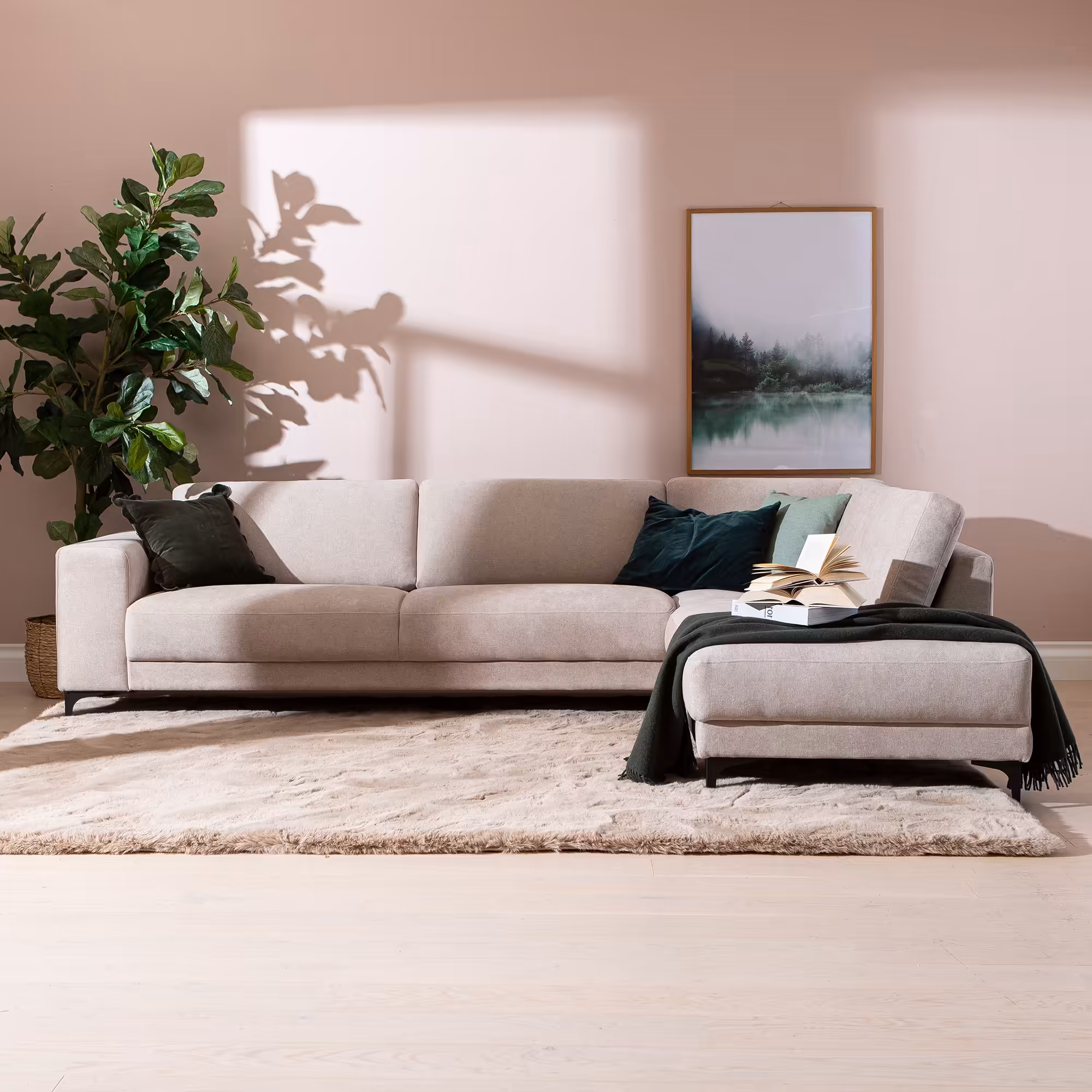 Westcoast Corner Sofa, Beige image 2